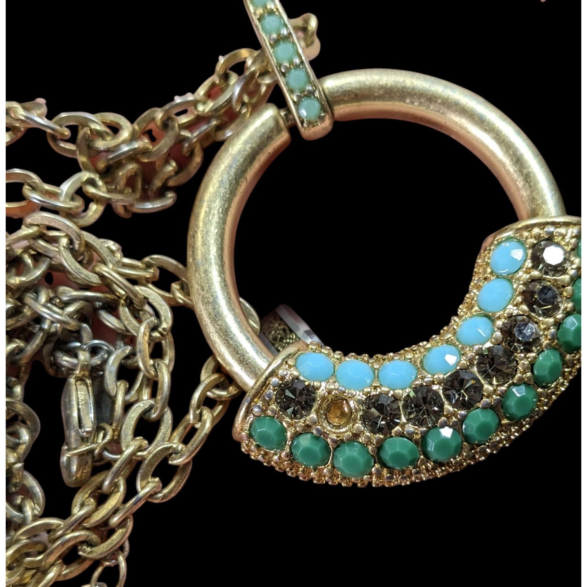 Other Lia Sophia Mirage Rhinestone Embellished Bohemian Pendant Ne Size ONE SIZE - 4 Thumbnail