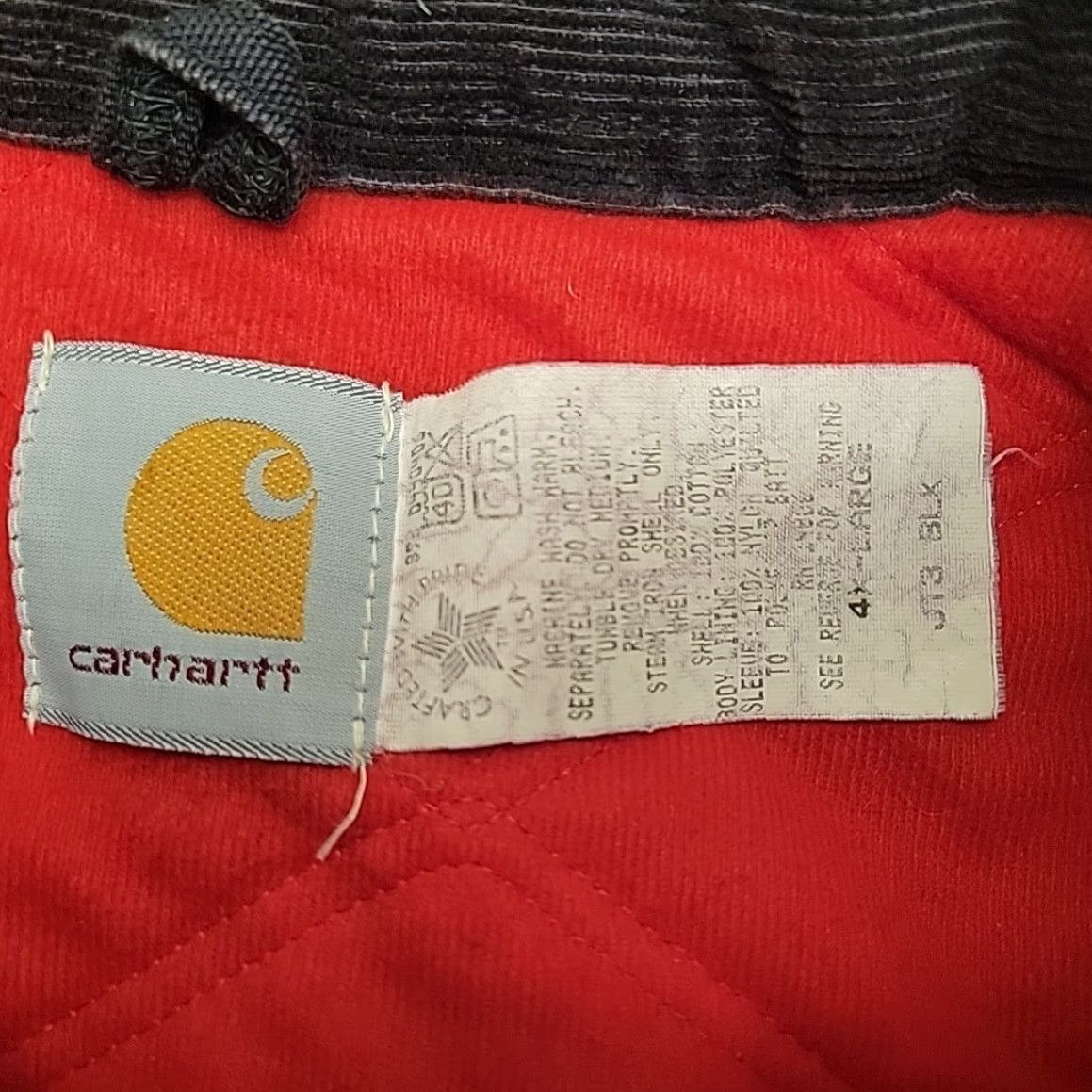 Carhartt VINTAGE Carhartt Santa Fe Jacket Mens 4XL Black Quilt Lined Made in USA Jacket Mens 4XL Black Quilt Lined Carhartt Santa Fe Jacket USA Size US XXL / EU 58 / 5 - 5 Thumbnail