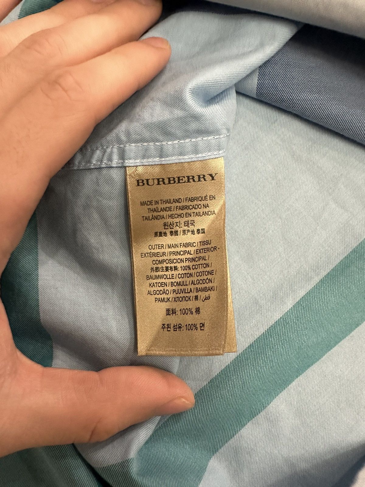 Burberry Burberry novacheck shirt Size US M / EU 48-50 / 2 - 6 Thumbnail