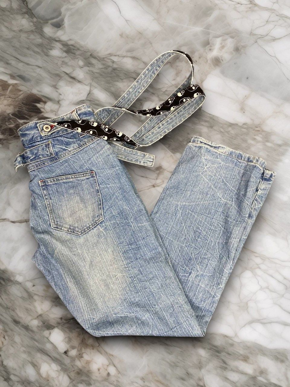 Japanese Brand japanese brand bondage style denim nice design Size US 32 / EU 48 - 1 Thumbnail