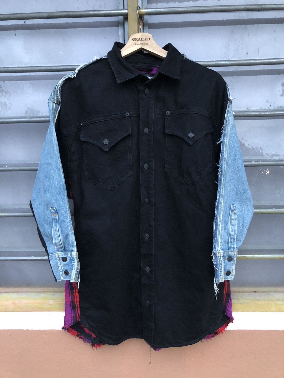 Diesel Diesel De-Lifie Denim Docking Mini Dress Women’s Jacket Punk Size XXS / US 00 / IT 34 - 1 Thumbnail