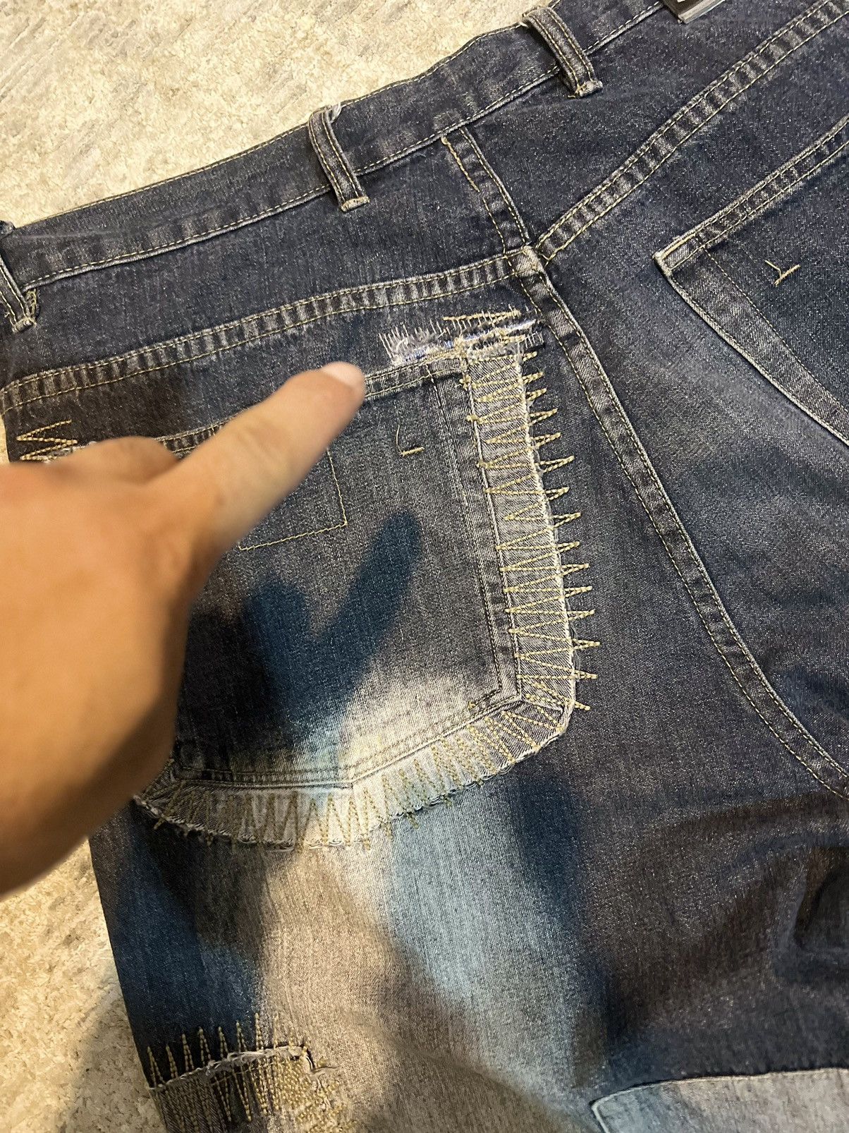 Akademiks Akademiks jeans PATCH WORK Denim Pants Size US 36 / EU 52 - 5 Thumbnail