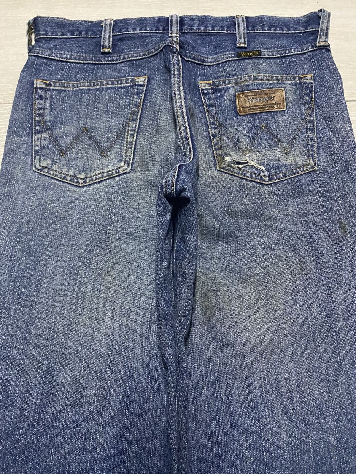 Wrangler Vintage Wrangler Greensboro USA Made in Japan Loose Jeans Size US 32 / EU 48 - 4 Thumbnail