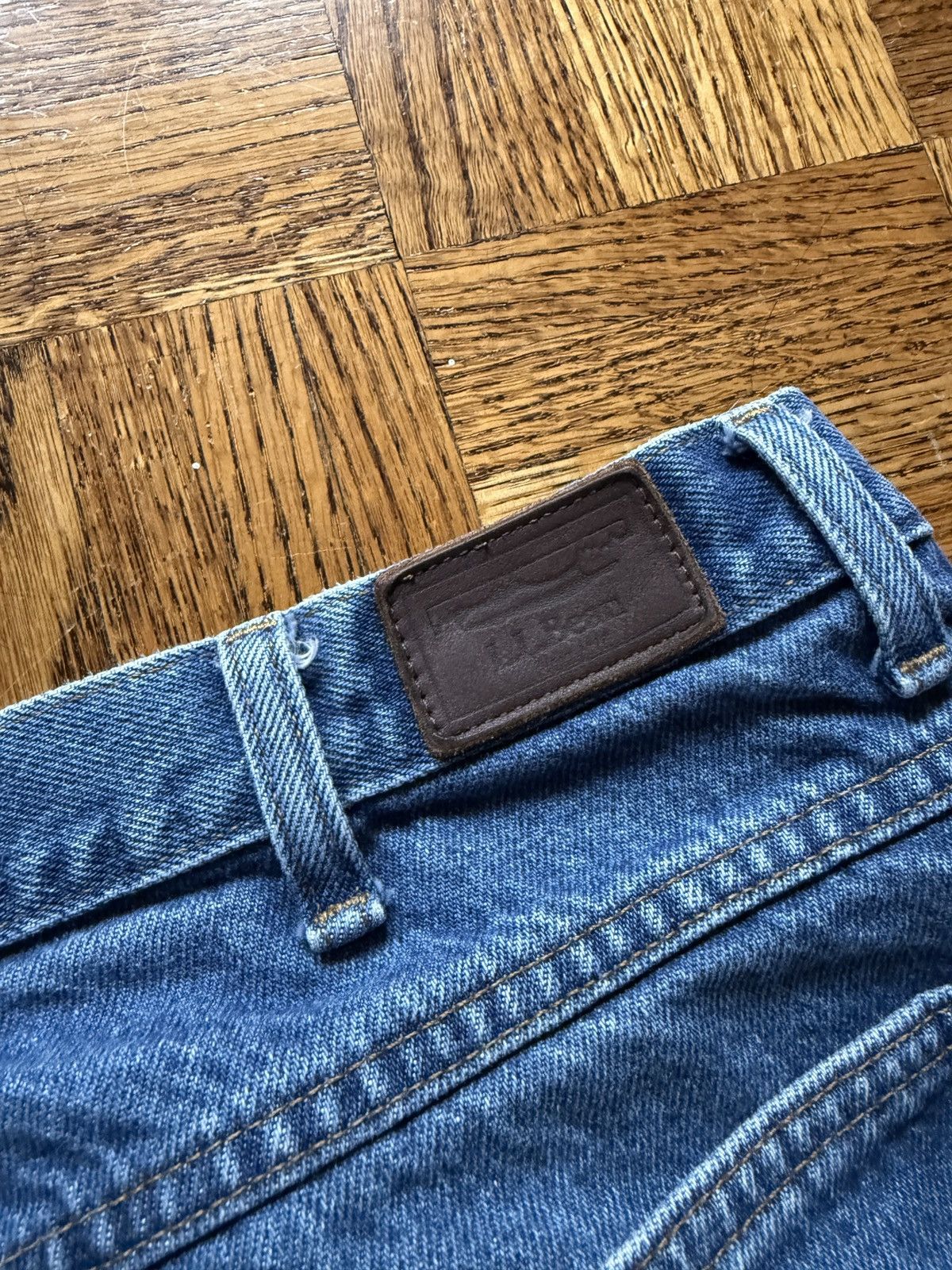 L.L. Bean Vintage L.L. Bean Classic Fit Denim Jeans Size US 37 - 7 Thumbnail