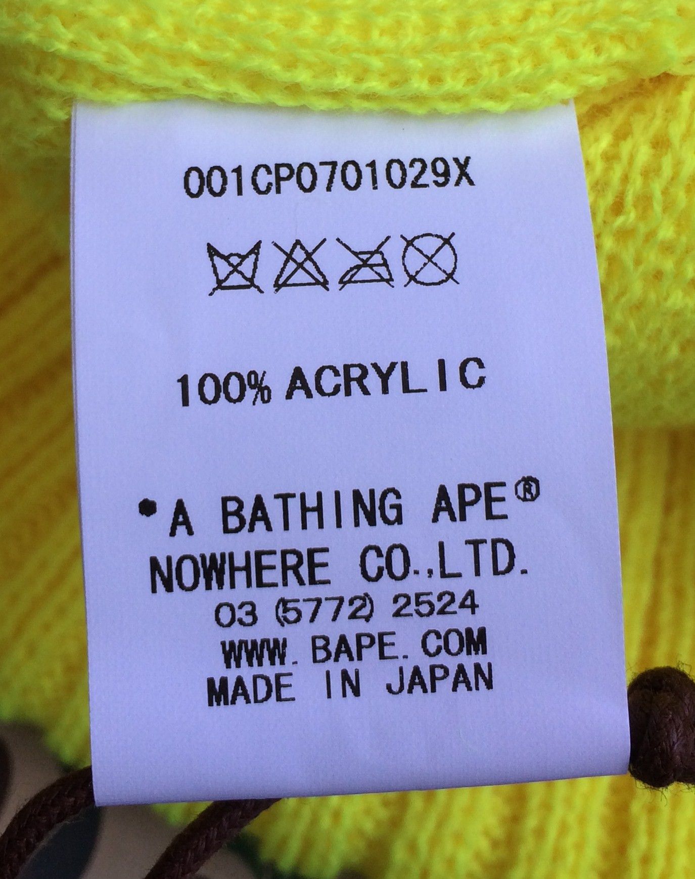 Bape NEW Bape Bapesta Star Embroidered Logo Beanie Size ONE SIZE - 3 Thumbnail