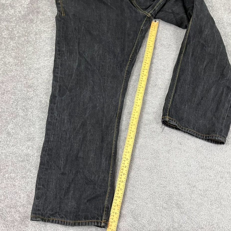 Rocawear VINTAGE ROCAWEAR Jeans Mens 40 x 32 Gray Denim Grunge Cyber Punk Emo Skater Wide Leg Y2K Retro Mens Size US 40 / EU 56 - 7 Thumbnail