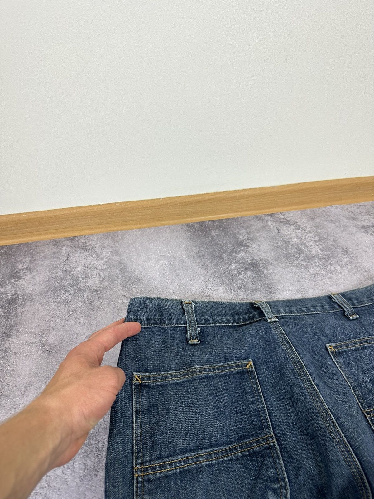 Carhartt Vintage Carhartt Denim Carpenter Cargo Hype USA Work Pants Size US 36 / EU 52 - 9 Thumbnail