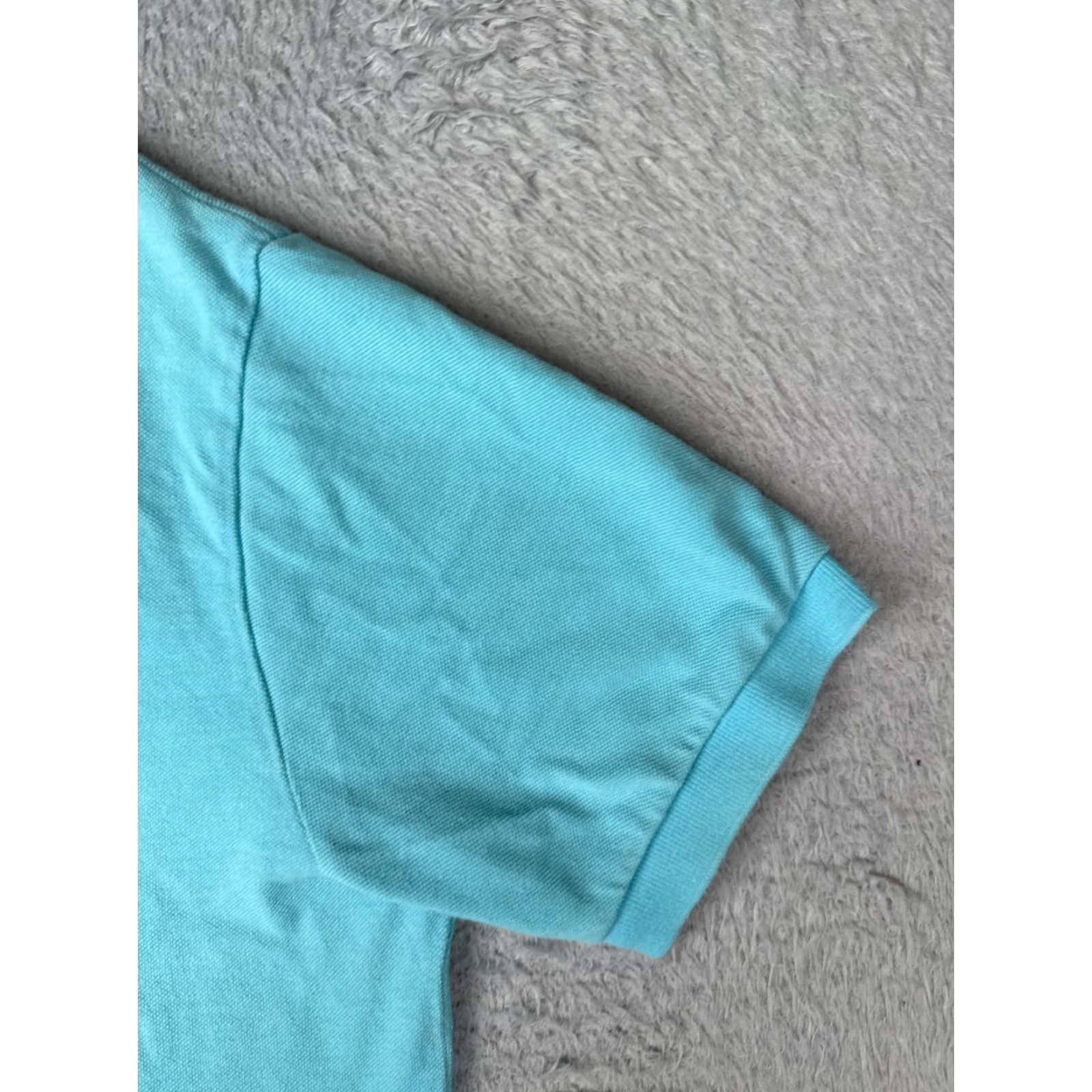 Ralph Lauren VINTAGE Ralph Lauren Polo Shirt Men Large Blue 100% Cotton Short Sleeve Golfer Classic Golf Polo Shirt Mens Size US L / EU 52-54 / 3 - 2 Thumbnail