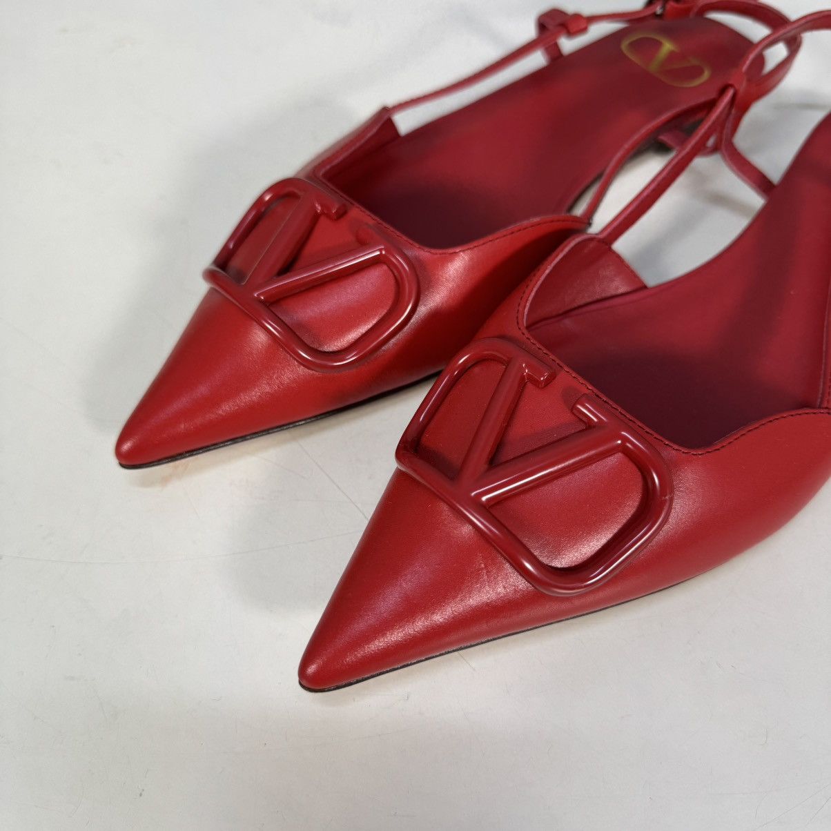 Valentino VALENTINO leather sandals red 40 Size US 10 / IT 40 - 2 Thumbnail