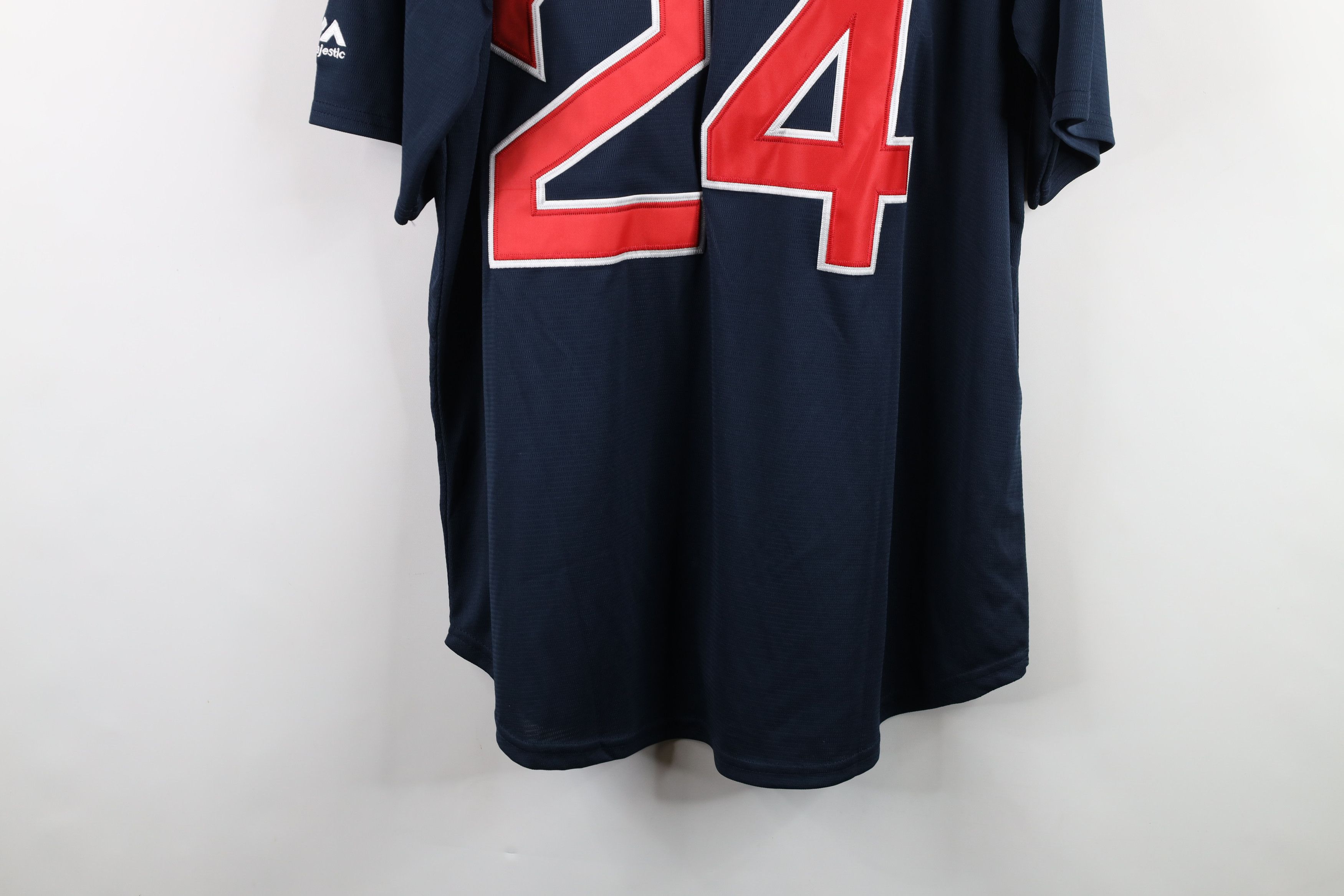 Majestic × Vintage Vintage Majestic Boston Red Sox Baseball Jersey Stitched Size US L / EU 52-54 / 3 - 13 Thumbnail