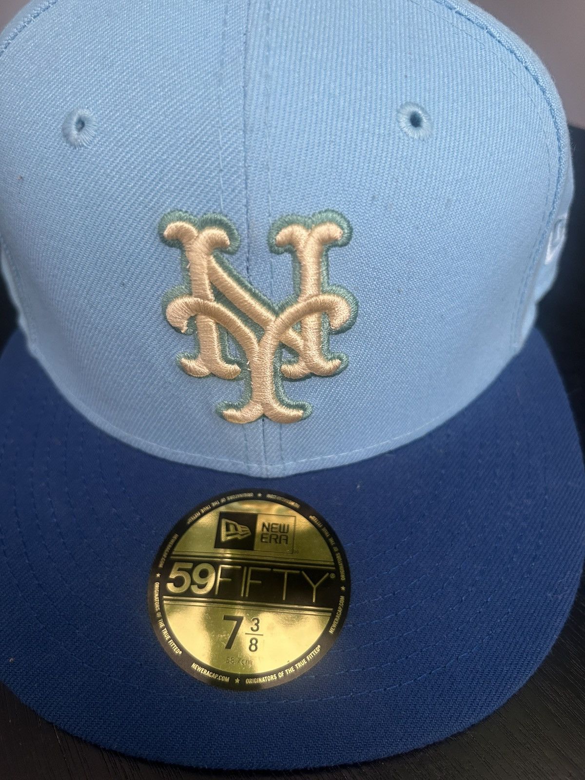 Lids New York Mets Fitted Hat Size ONE SIZE - 3 Thumbnail