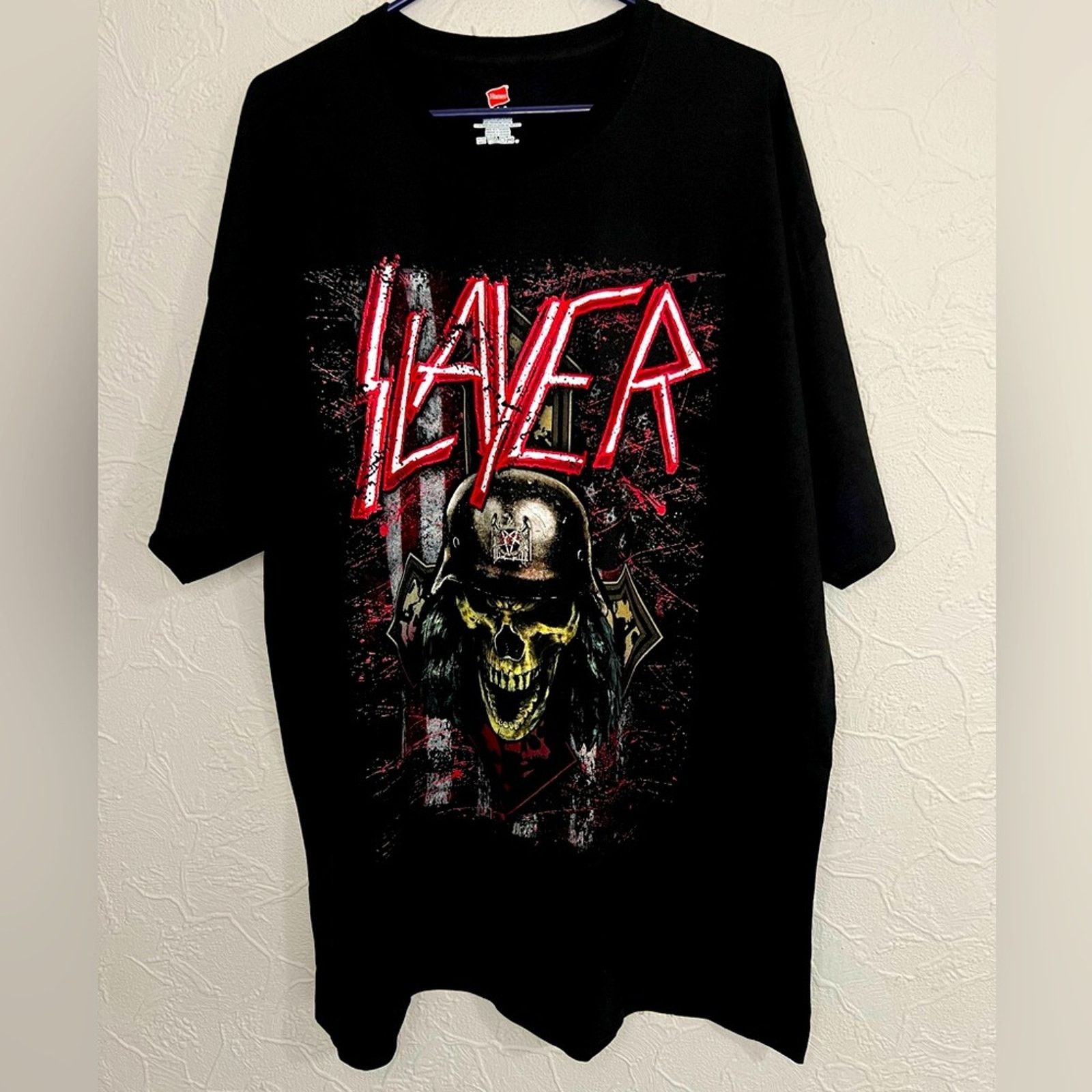 Hanes Official Slayer 2018 Tour Band Tee Shirt XXL NEW AUTHENTIC Size US XXL / EU 58 / 5 - 1 Thumbnail