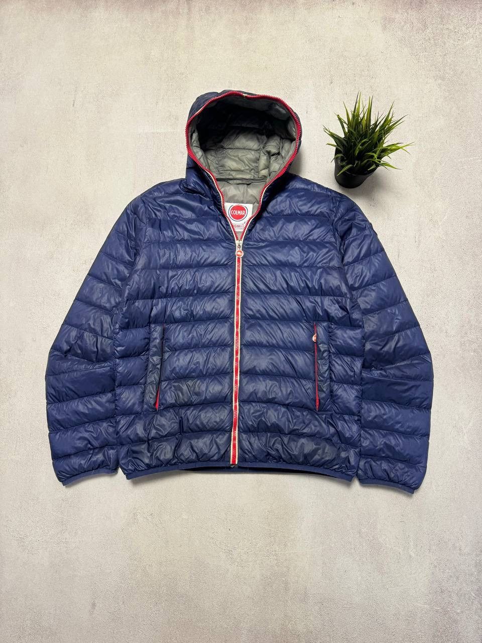 Vintage Colmar Light Puffer Micro Down Jacket Full Zip Size US L / EU 52-54 / 3 - 1 Thumbnail