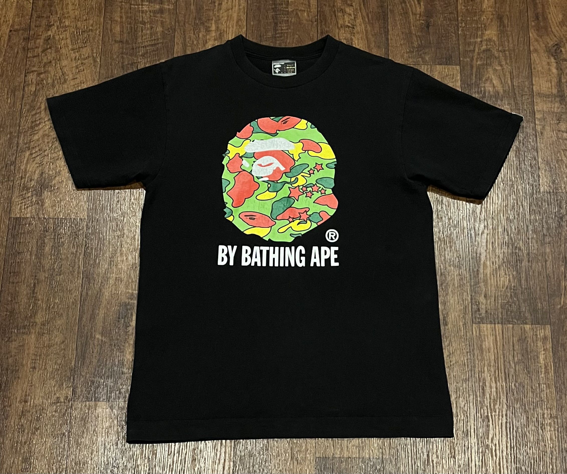 Bape Bape psyche camo tee shirt Size US M / EU 48-50 / 2 - 1 Thumbnail