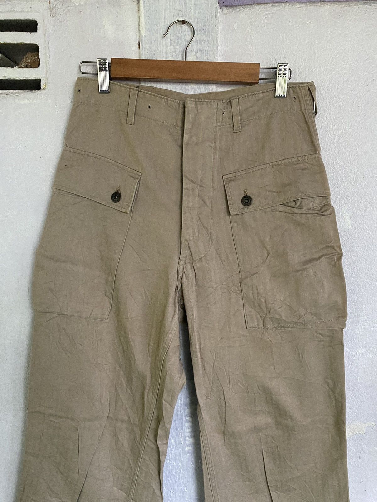 Japanese Brand × Vintage CAB CLOTHING Military Multi Pocket Cargo Monkey Pants Size US 30 / EU 46 - 5 Thumbnail