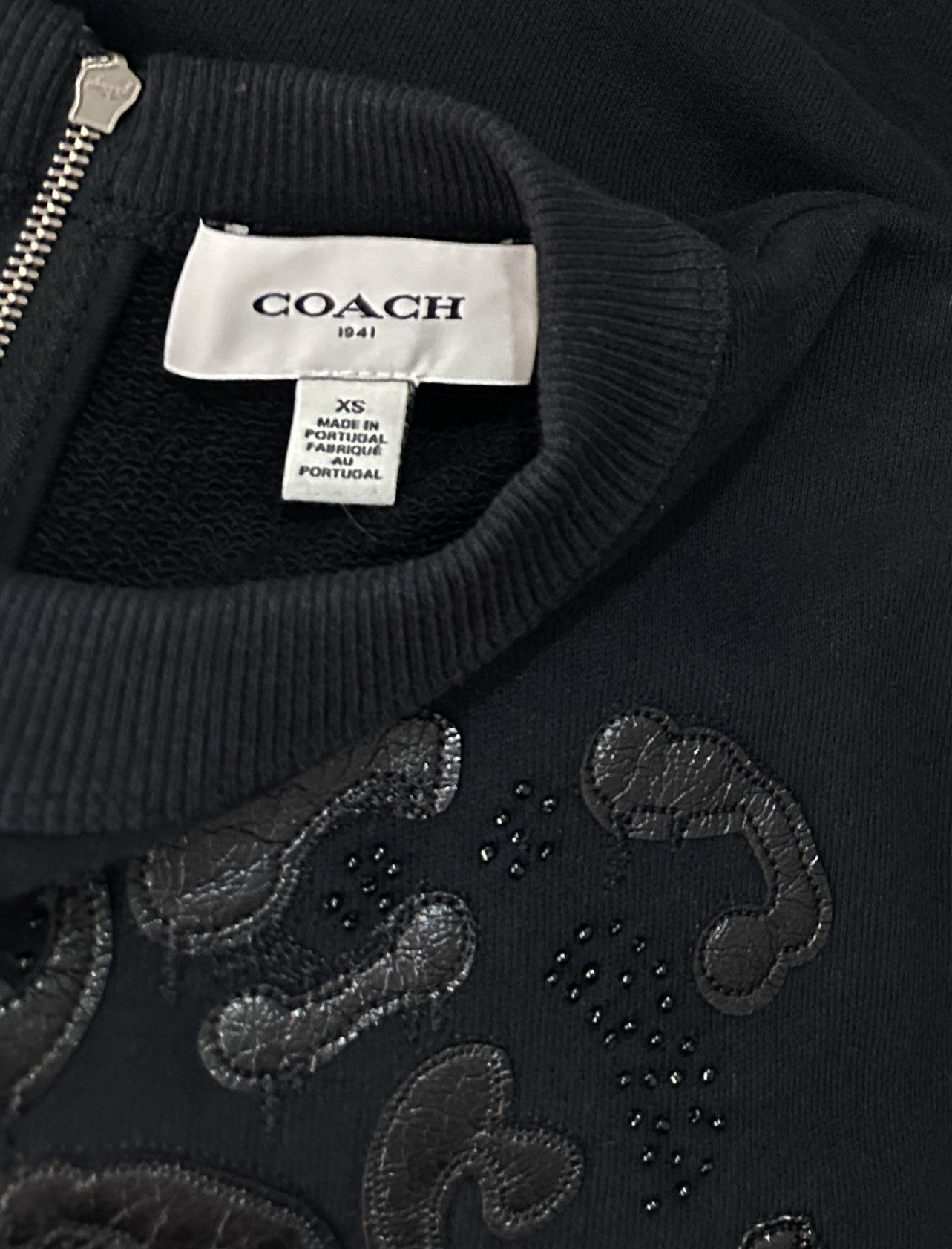 Coach Black sweatshirt Size XS / US 0-2 / IT 36-38 - 5 Thumbnail