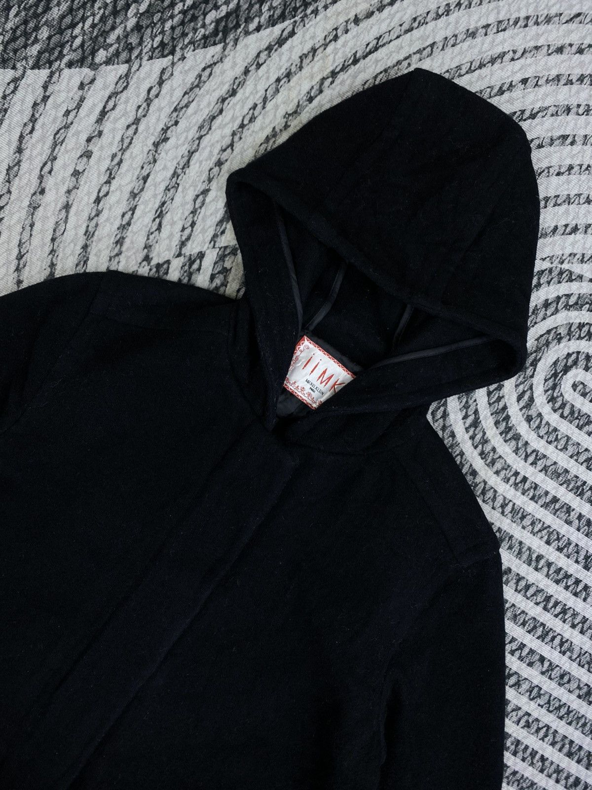 Michel Klein Vintage Michel Klein Black Plain Long Parka Size US M / EU 48-50 / 2 - 7 Thumbnail
