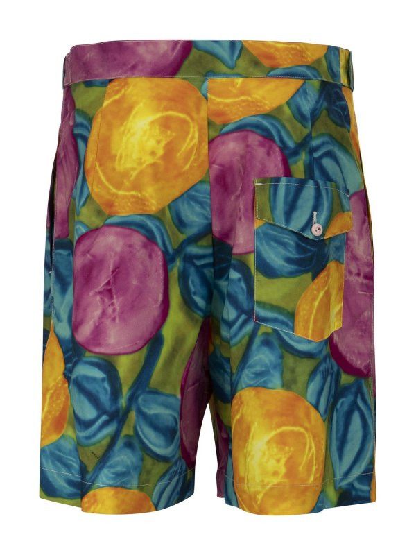 Marni o1y1125 Short in Multicolor Size 26" / US 2 / IT 38 - 2 Thumbnail
