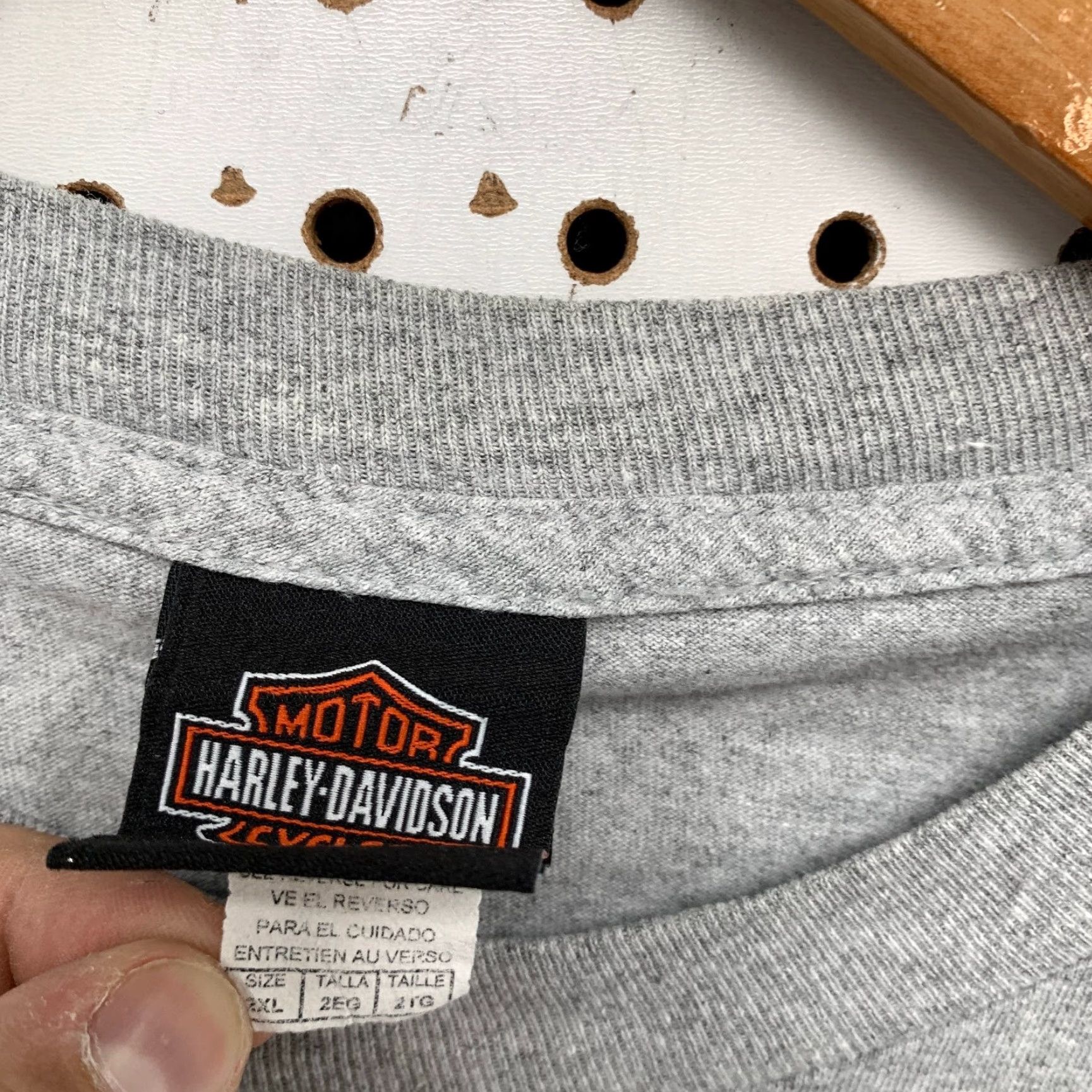 Harley Davidson Harley-Davidson T Shirt Mens XL 110th Years Anniversary Gray Motorcycle Hals Size US XL / EU 56 / 4 - 6 Thumbnail