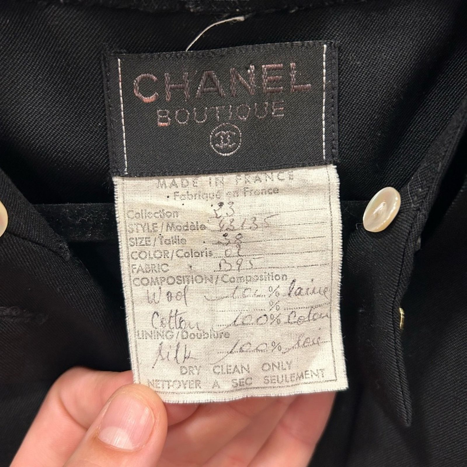 Chanel Chanel Peplum Dress 1983 Boutique Box Pleats Gold Buttons 38 Size XS / US 0-2 / IT 36-38 - 10 Thumbnail