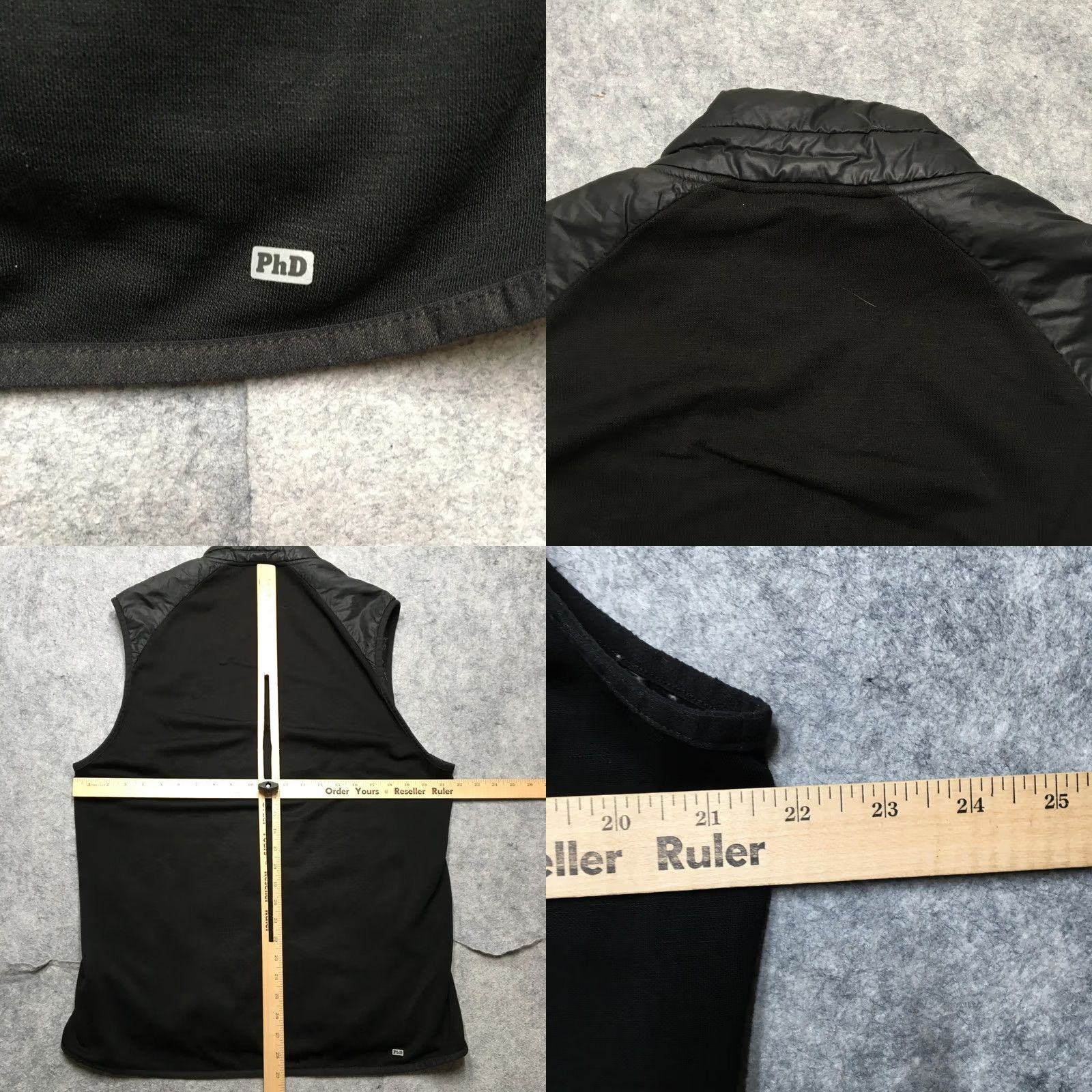 Smartwool VINTAGE Smartwool Vest Mens XL Black PhD Merino Wool Insulated Hybrid Zip Pockets Trail Size US XL / EU 56 / 4 - 8 Thumbnail