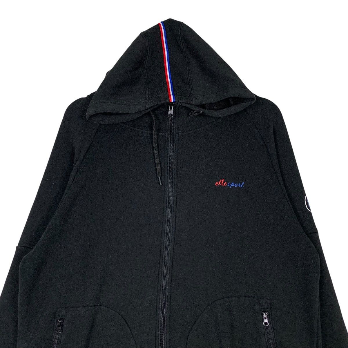 Japanese Brand ELLE SPORT Zipper Hoodies Sweatshirt #1294-C58 Size L / US 10 / IT 46 - 2 Thumbnail
