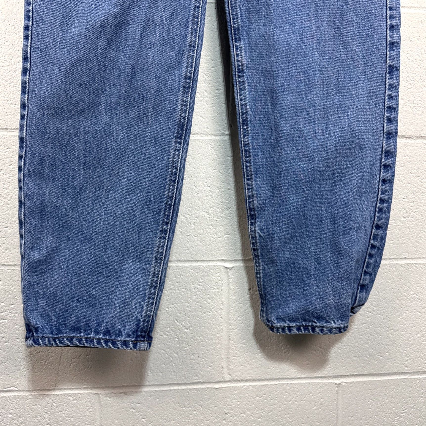 Carhartt VINTAGE Carhartt Jeans Mens Denim Relaxed Fit 34x34 Blue Medium Wash 5-Pocket Logo Straight Mens Size US 34 / EU 50 - 6 Thumbnail