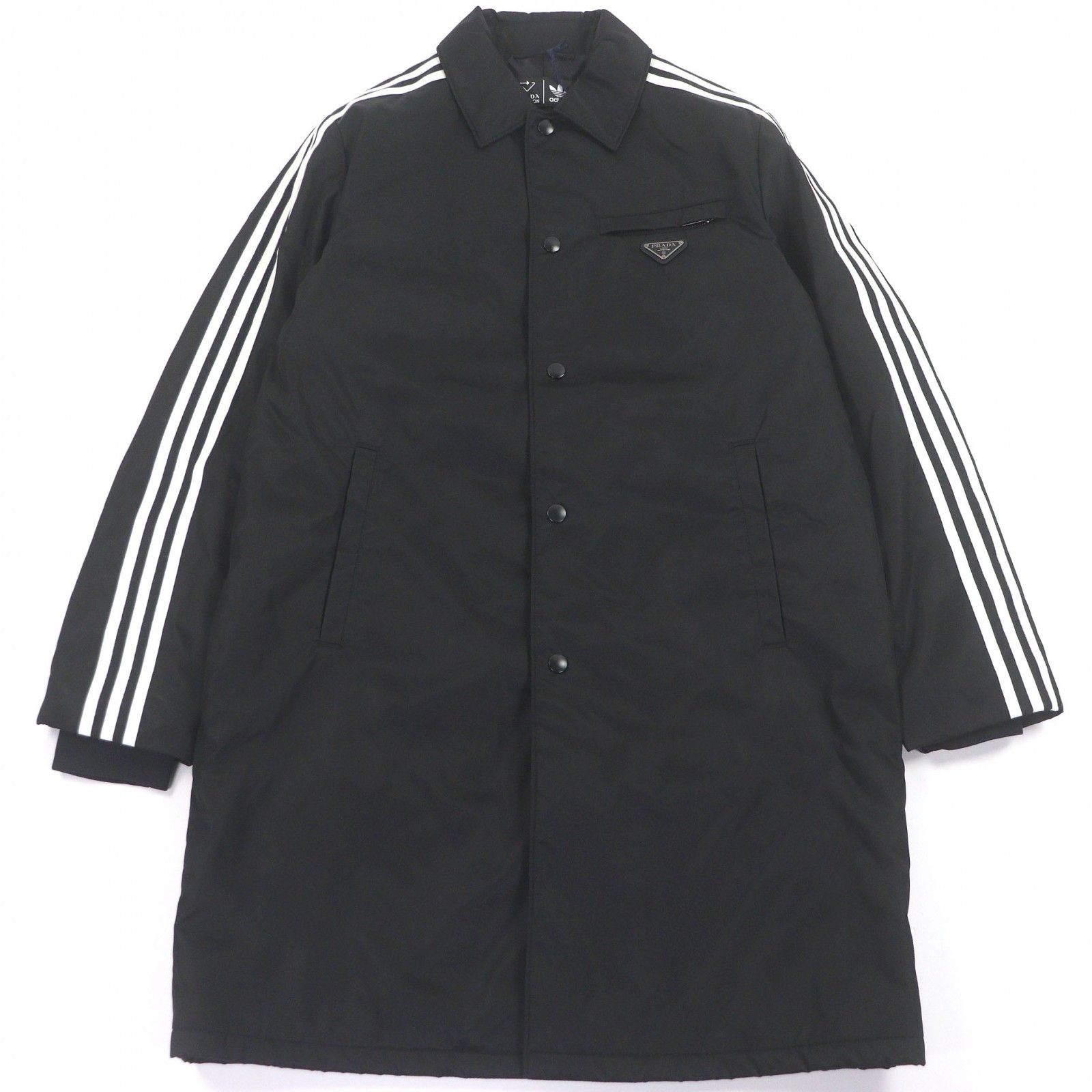 Prada Prada Prada adidas Re-Nylon Benchcoat Textile Outerwear DUTY FREE for USA Size ONE SIZE - 1 Thumbnail