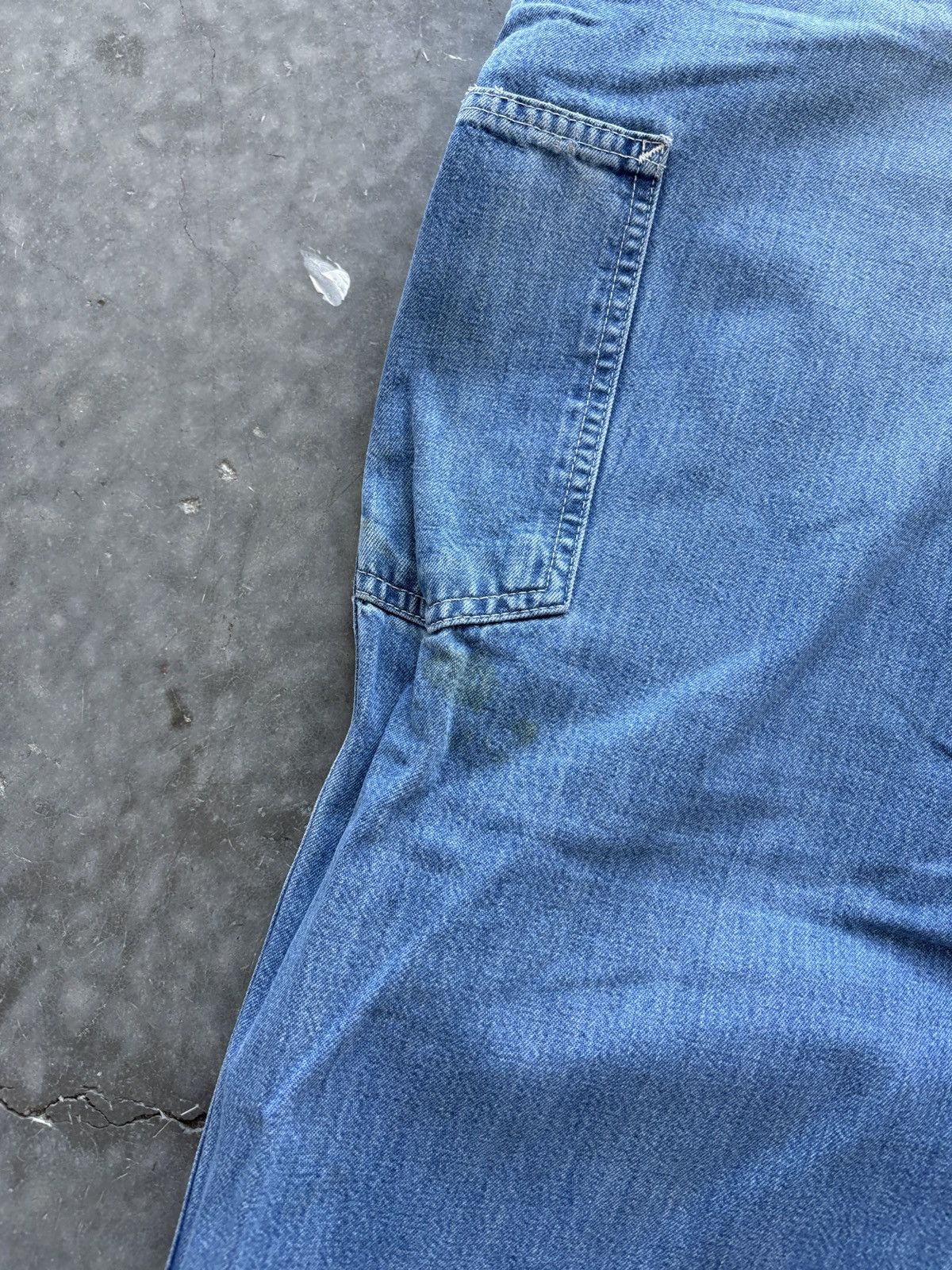 Carhartt Vintage Y2K Carhartt Carpenter Jeans 36x34 Thrashed Faded Size US 36 / EU 52 - 15 Thumbnail