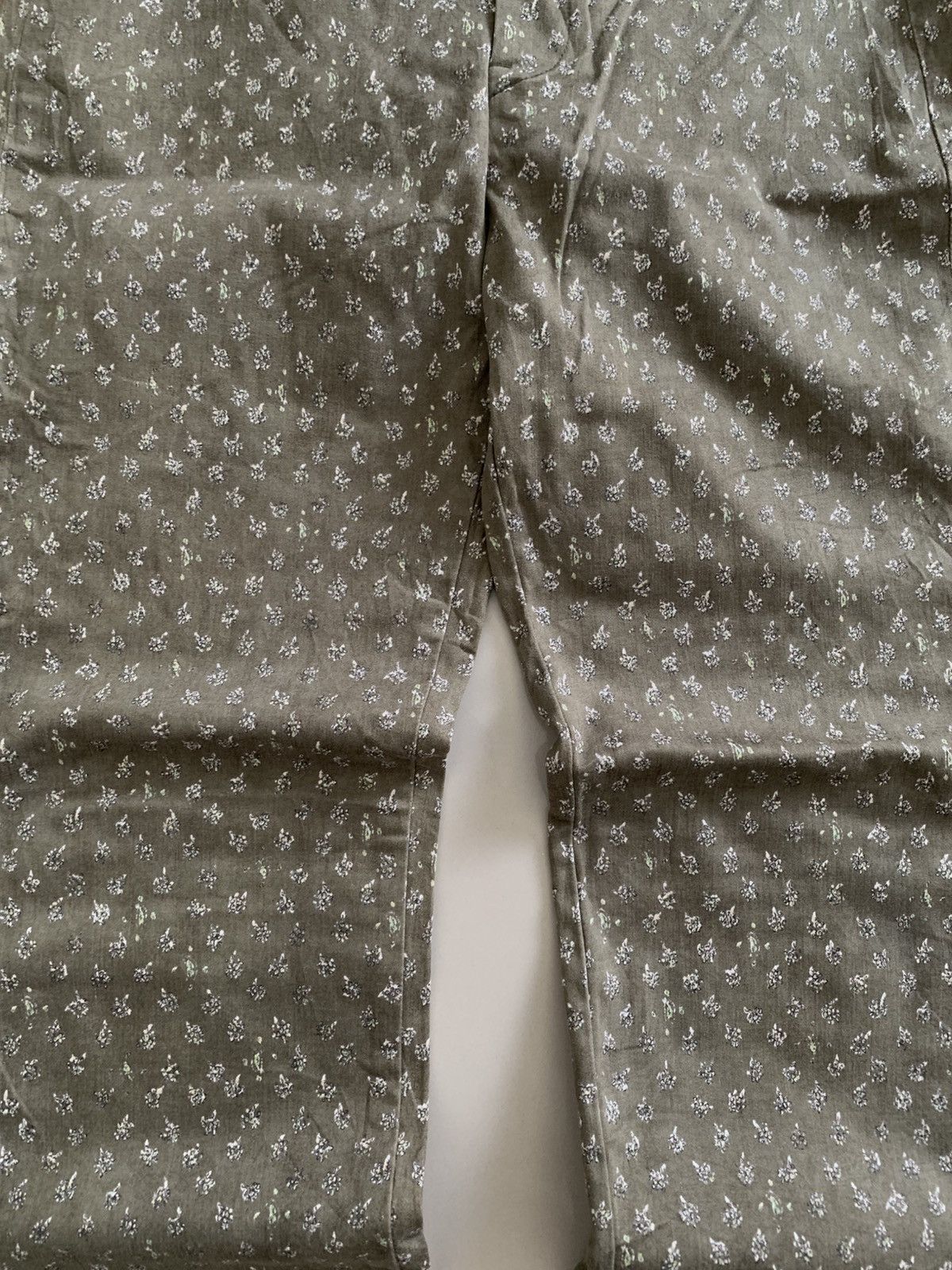Japanese Brand Last📦 Vintage 45Rpm Studio Printed Flower Pants Size 25" / US 0 / IT 36 - 3 Thumbnail
