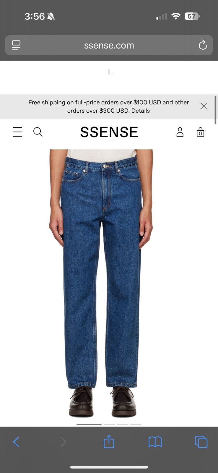 A.P.C. A.P.C Blue Martin Jeans Size US 30 / EU 46 - 4 Thumbnail