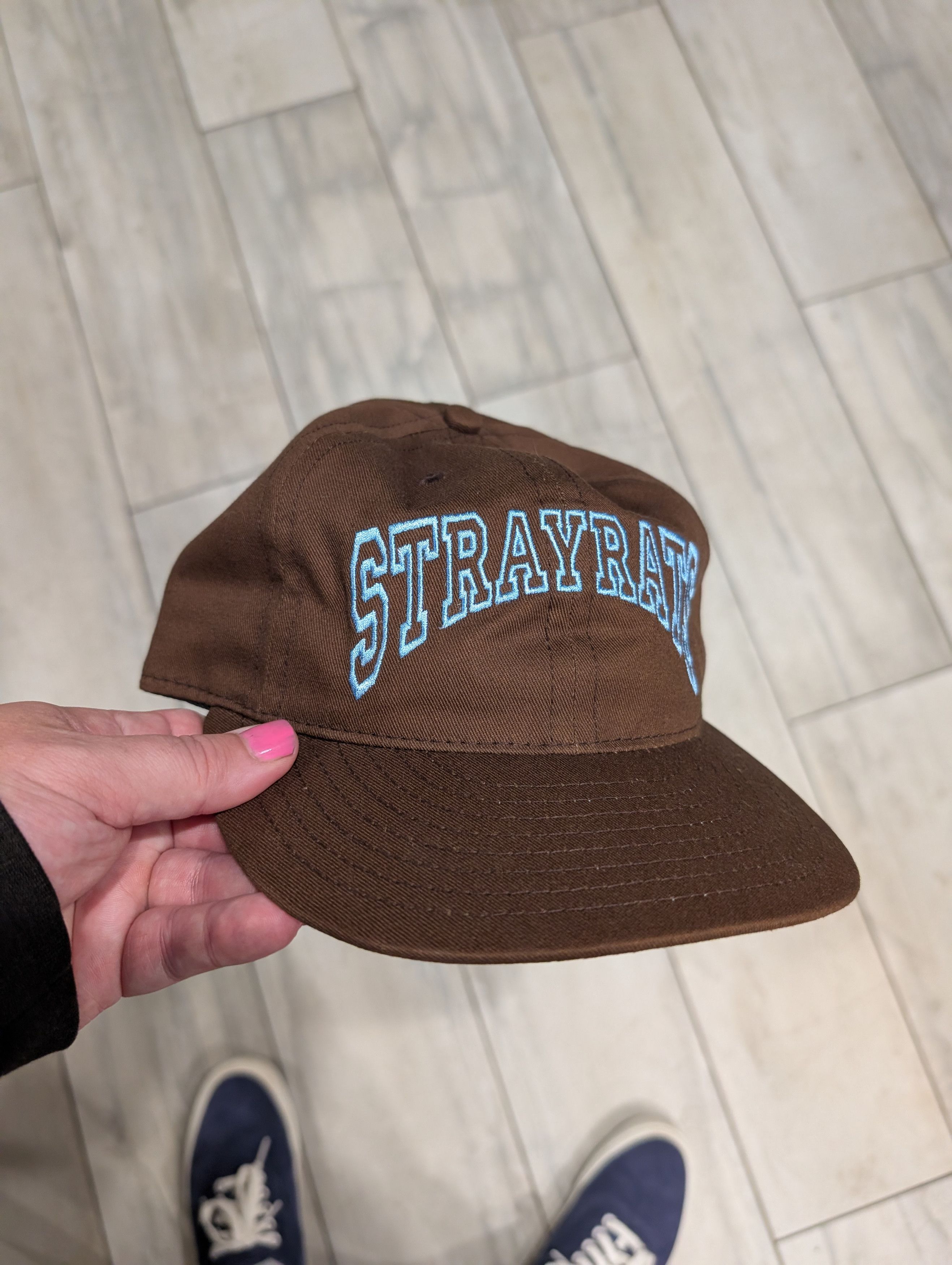 Stray Rats Stray Rats Arc logo brown fitted hat - 7 1/8 Size ONE SIZE - 2 Thumbnail