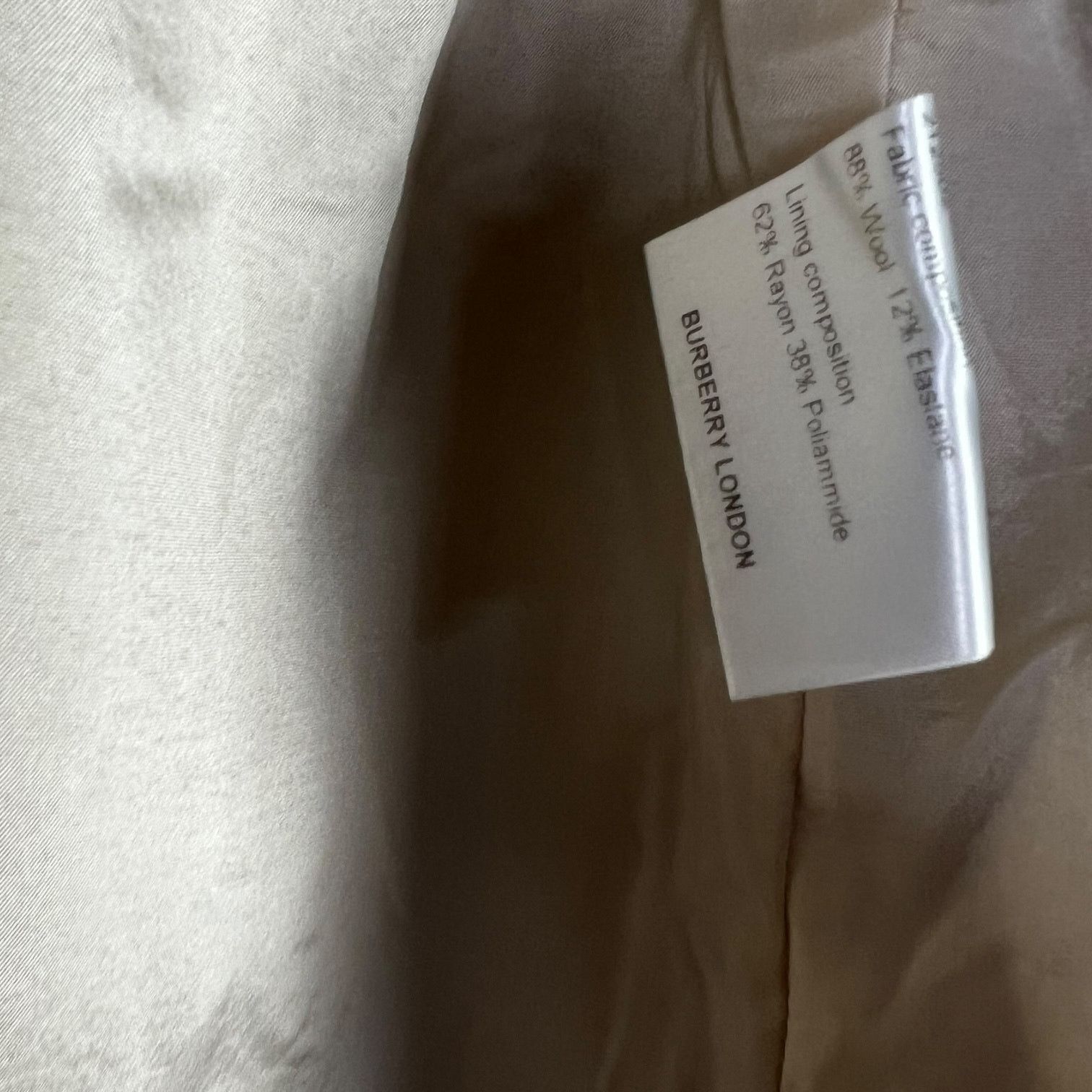 Burberry Burberry Classic Tan Wool Blend Coat Size 4 Retail $495 Size S / US 4 / IT 40 - 6 Thumbnail
