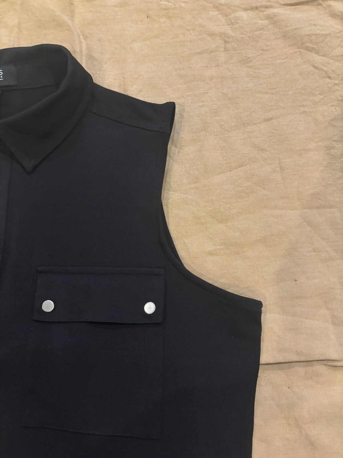 Jones New York Sleeveless collared top.wt-81 Size S / US 4 / IT 40 - 6 Thumbnail
