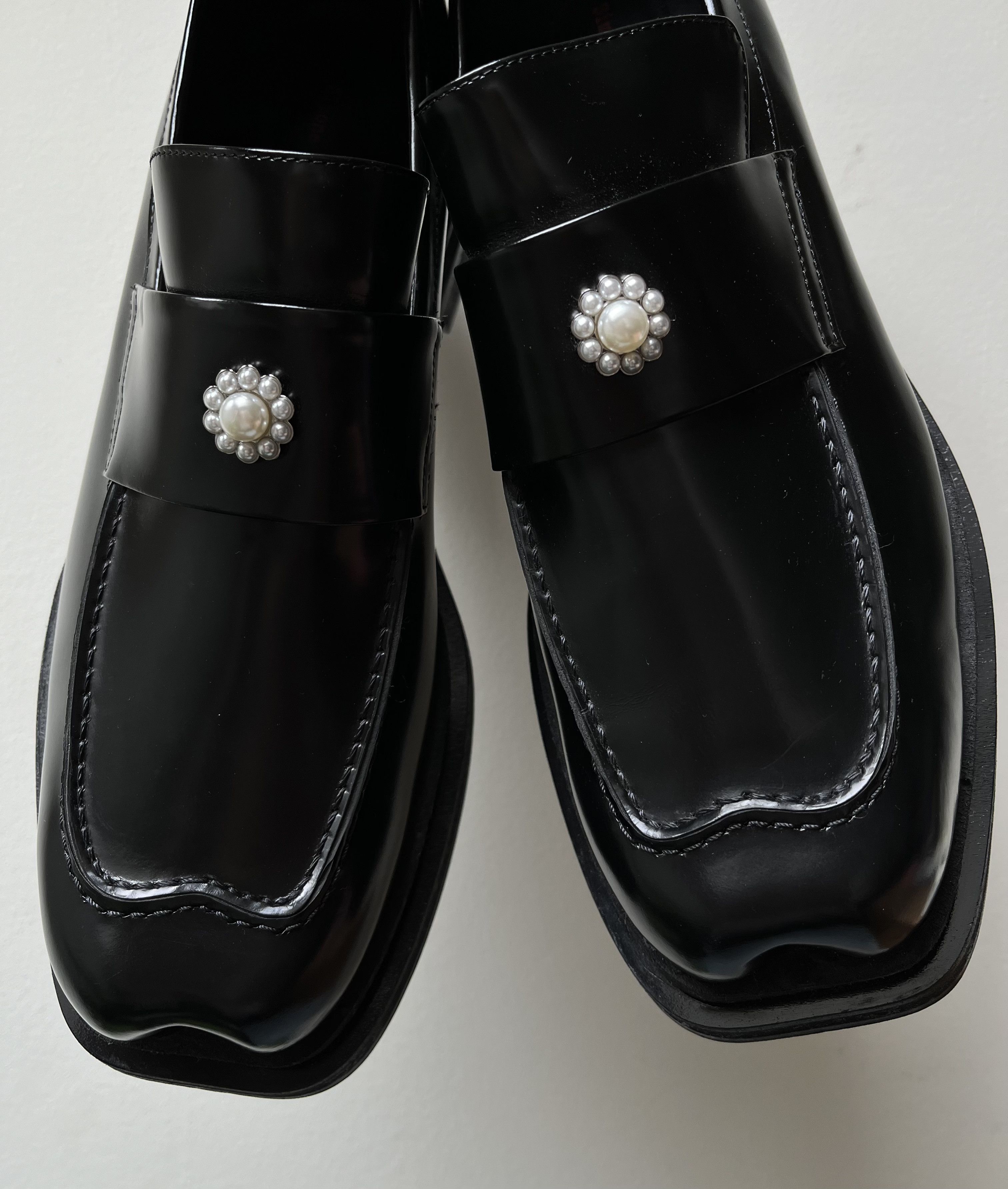 Simone Rocha Simone Rocha Heart Toe Platform Loafers Size US 12 / EU 45 - 3 Thumbnail
