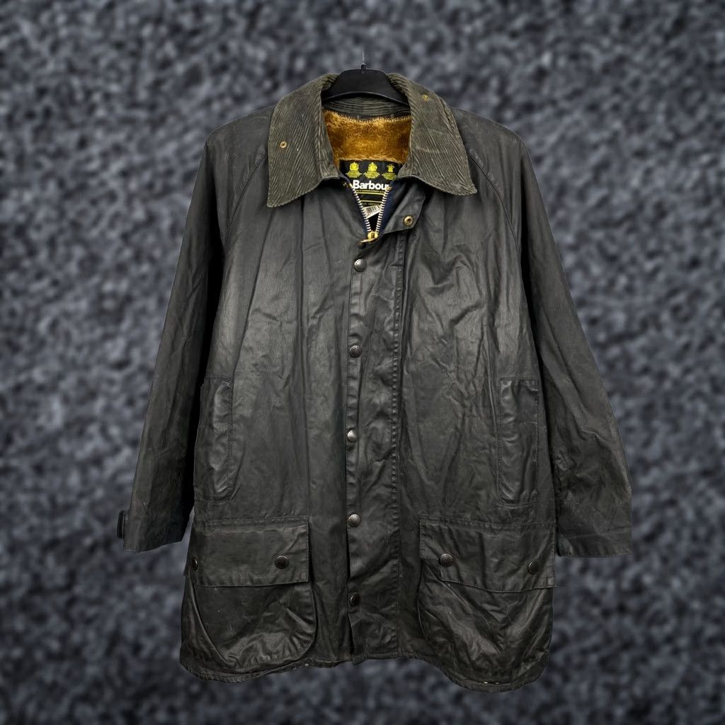 Barbour Barbour Beaufort Vintage Wax Jacket with Acrylic Lining Vest - Worldwide shipping, tracking number, Detailed photos Size US XL / EU 56 / 4 - 1 Thumbnail