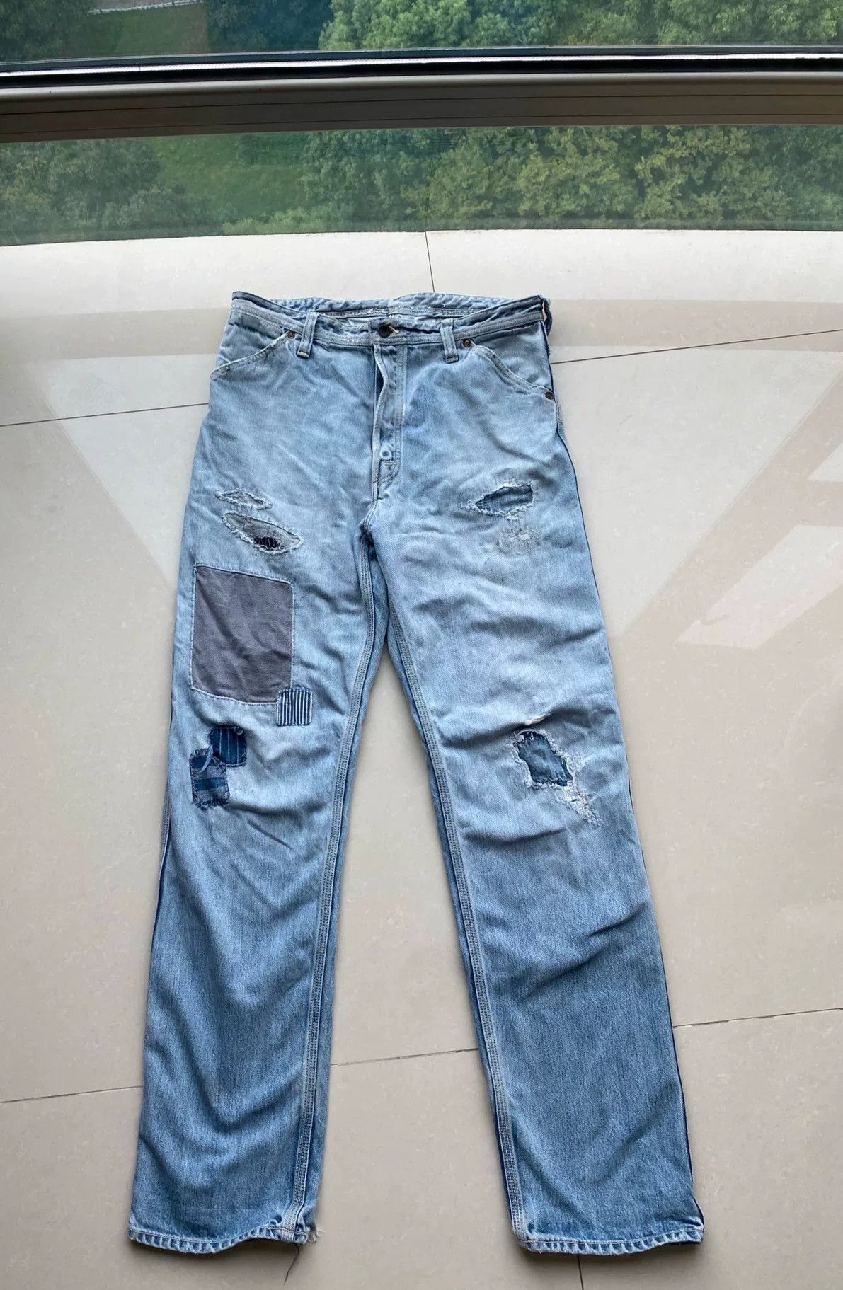 Freewheelers limited edition steamroller work pants Size US 30 / EU 46 - 1 Thumbnail