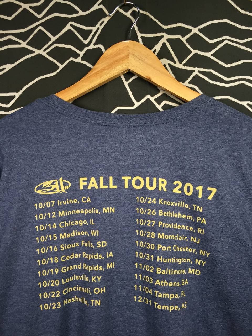 Band Tees 311 Rock Band Fall Tour 2017 Long Sleeve Tee Size US XL / EU 56 / 4 - 8 Thumbnail