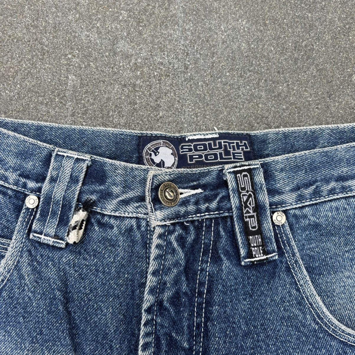 Southpole × Vintage Vintage South Pole Baggy Jeans Size US 32 / EU 48 - 4 Thumbnail