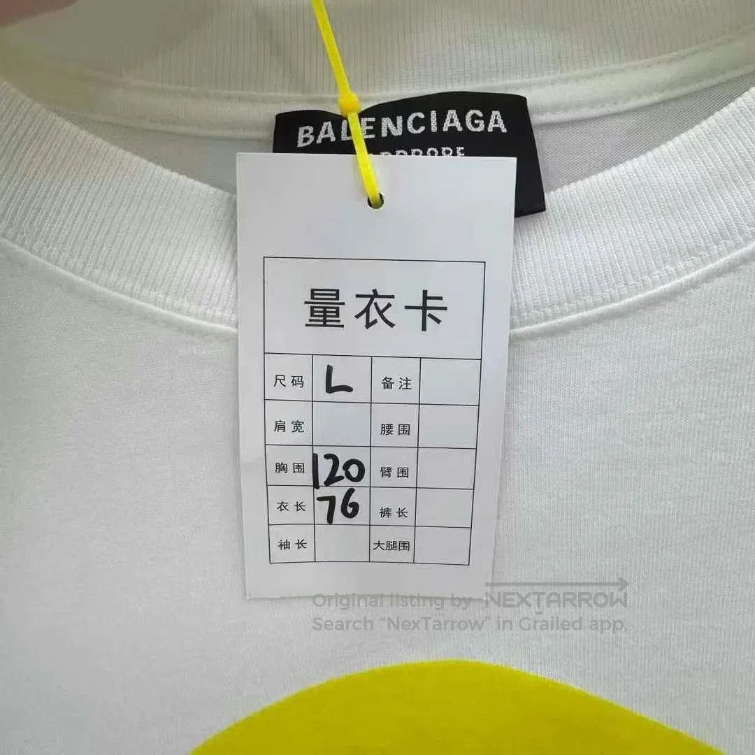 Balenciaga Balenciaga Melted Smile Print T. Size US XS / EU 42 / 0 - 3 Thumbnail