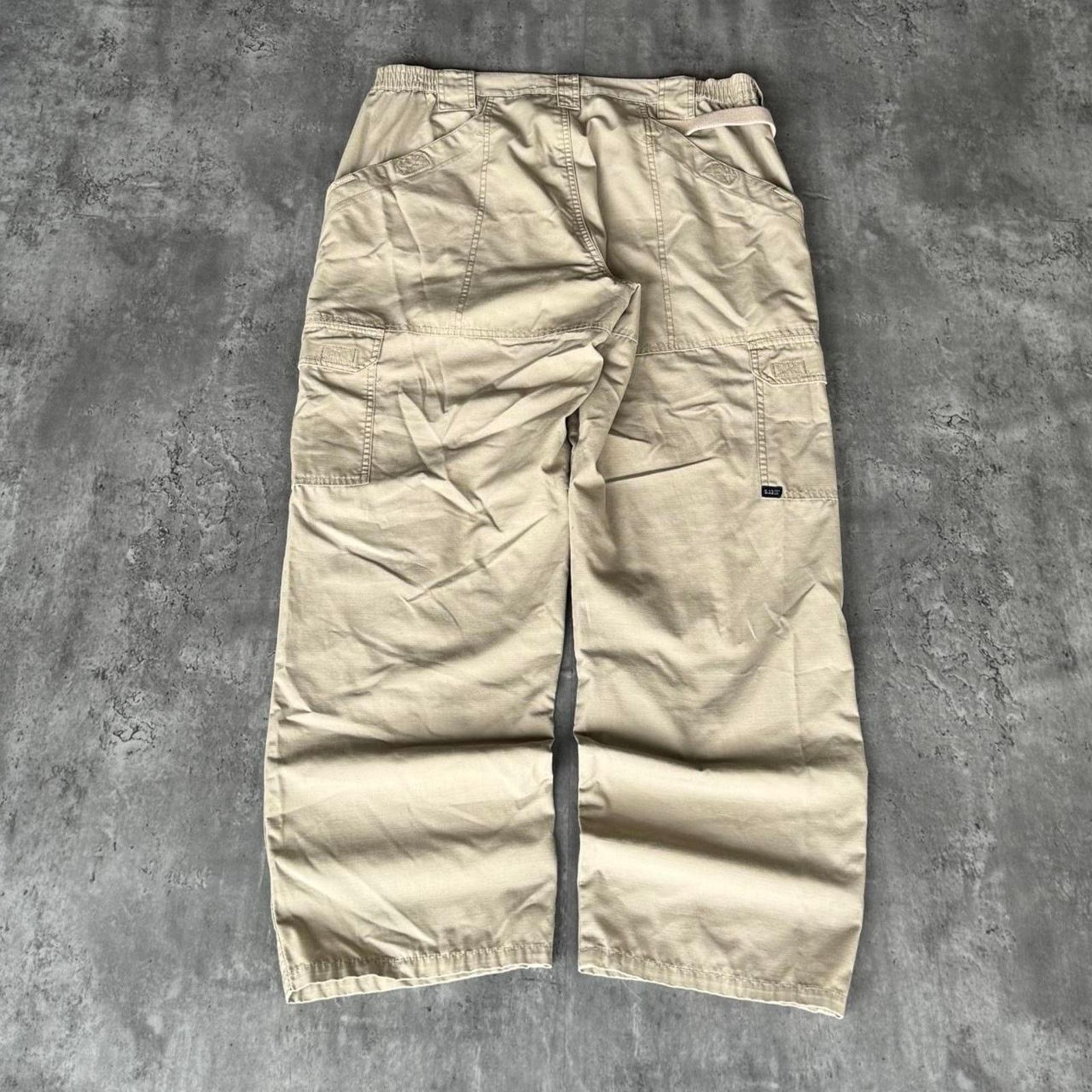 5.11 × Carhartt × Vintage Y2K Carhartt Style Baggy Double Knee Cargo Skater 5.11 Pants Size US 37 - 2 Thumbnail