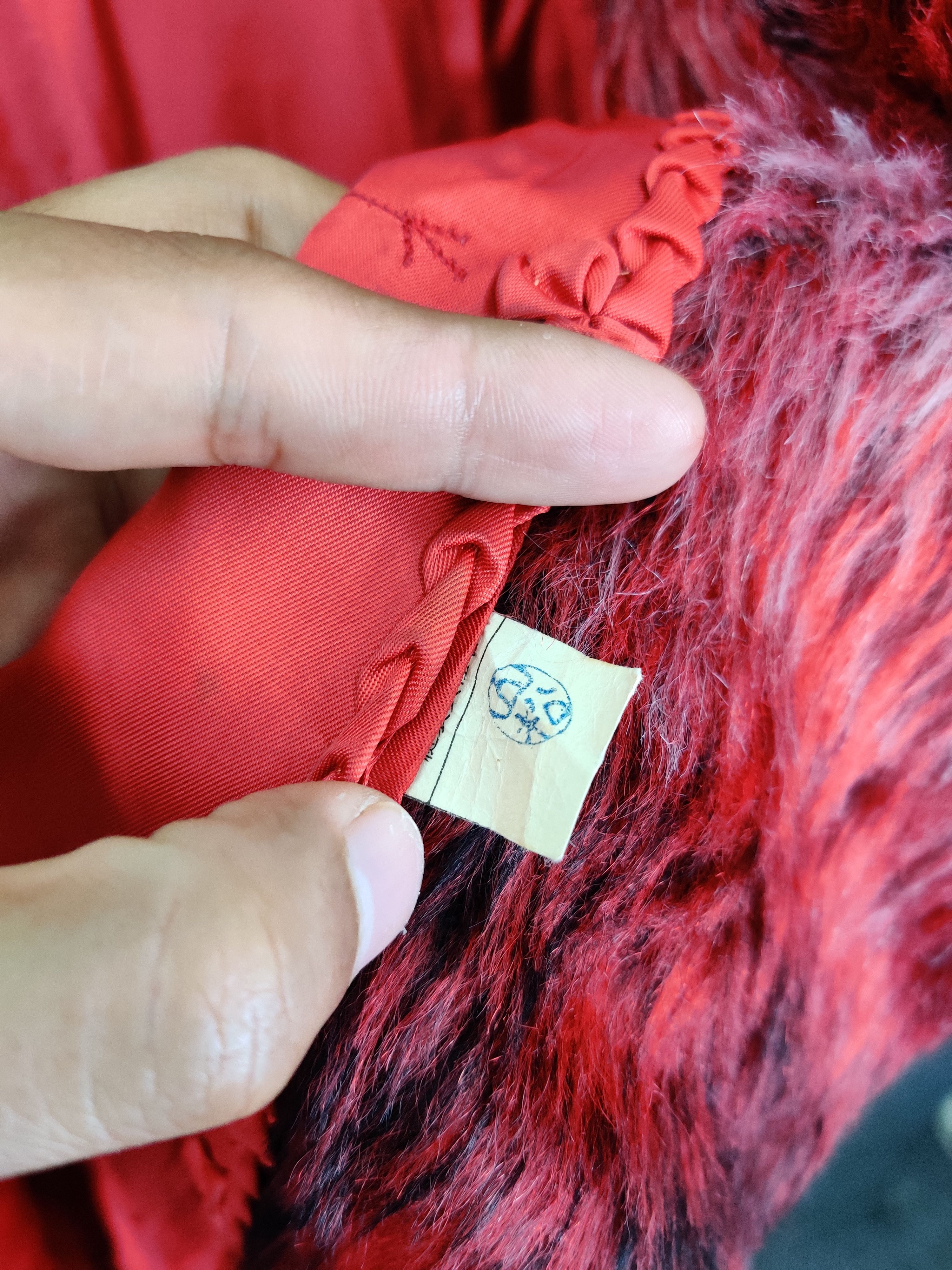 Vintage Hairy Cardigan Coat With Luxury Style Size US L / EU 52-54 / 3 - 9 Thumbnail