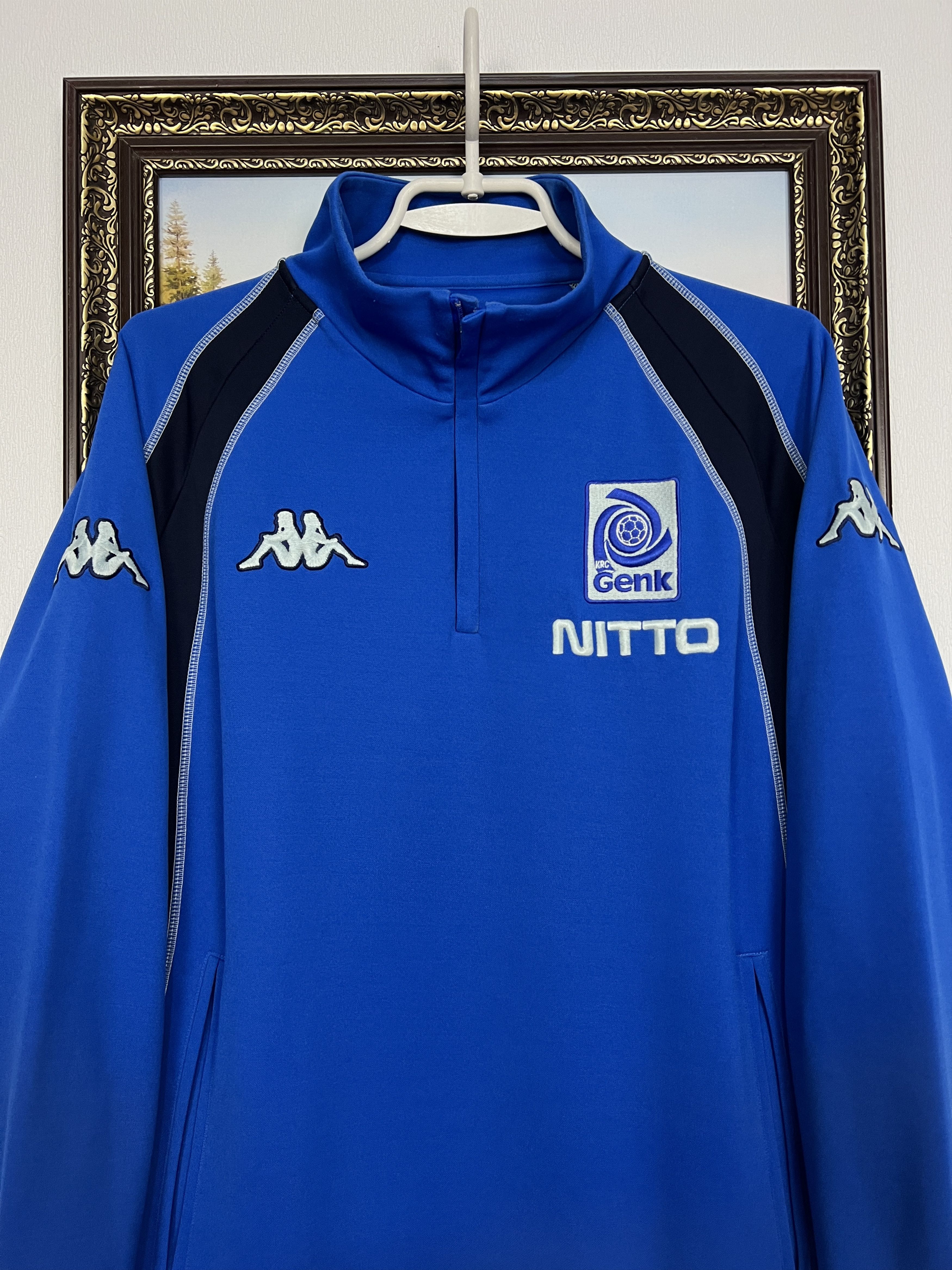 Kappa Vintage Genk Football Train Jacket Soccer Track Top Rare Size US M / EU 48-50 / 2 - 2 Thumbnail