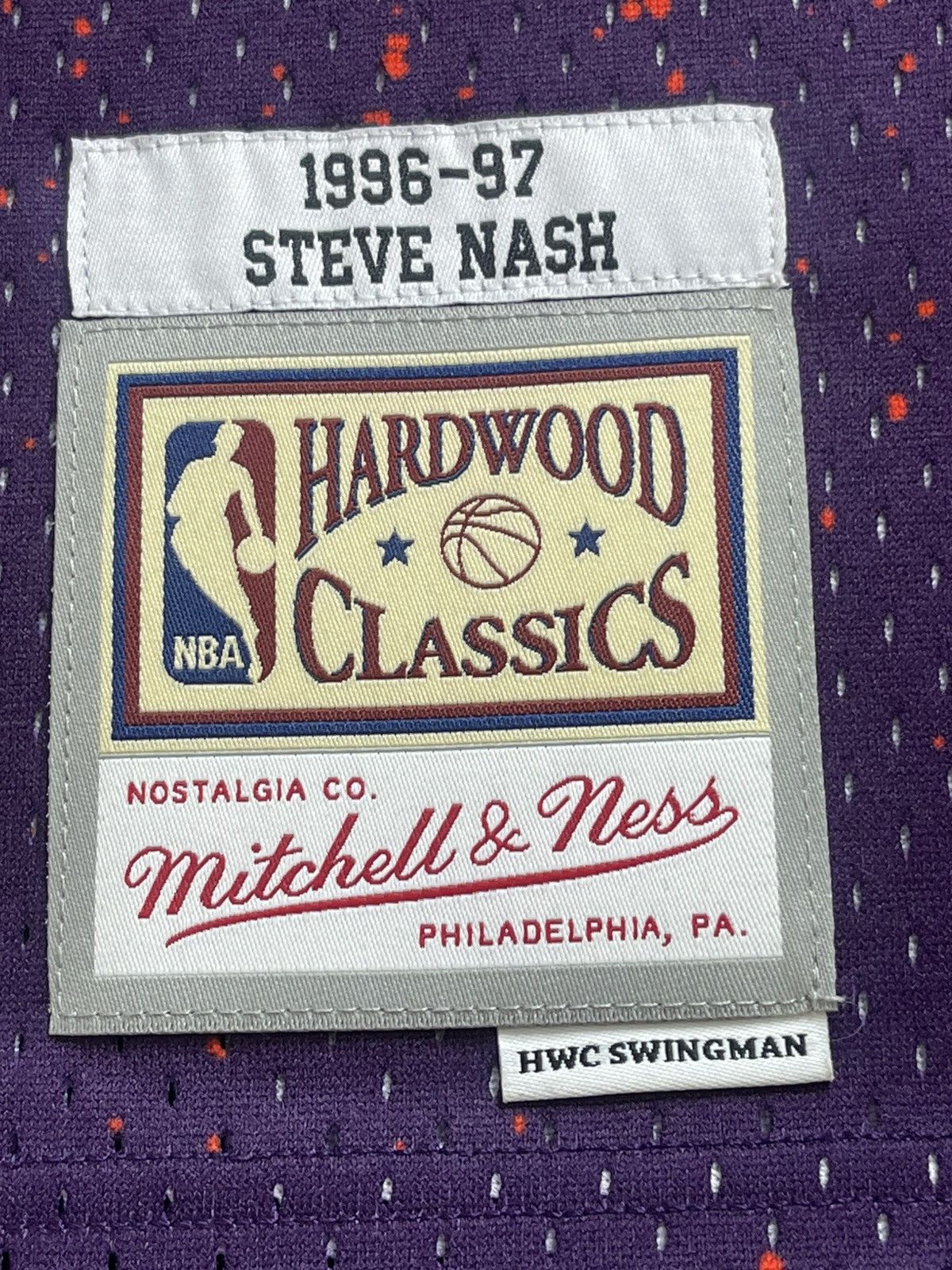 Mitchell & Ness Mitchell & Ness Steve Nash Hardwood Classics Jersey Size US XL / EU 56 / 4 - 2 Thumbnail