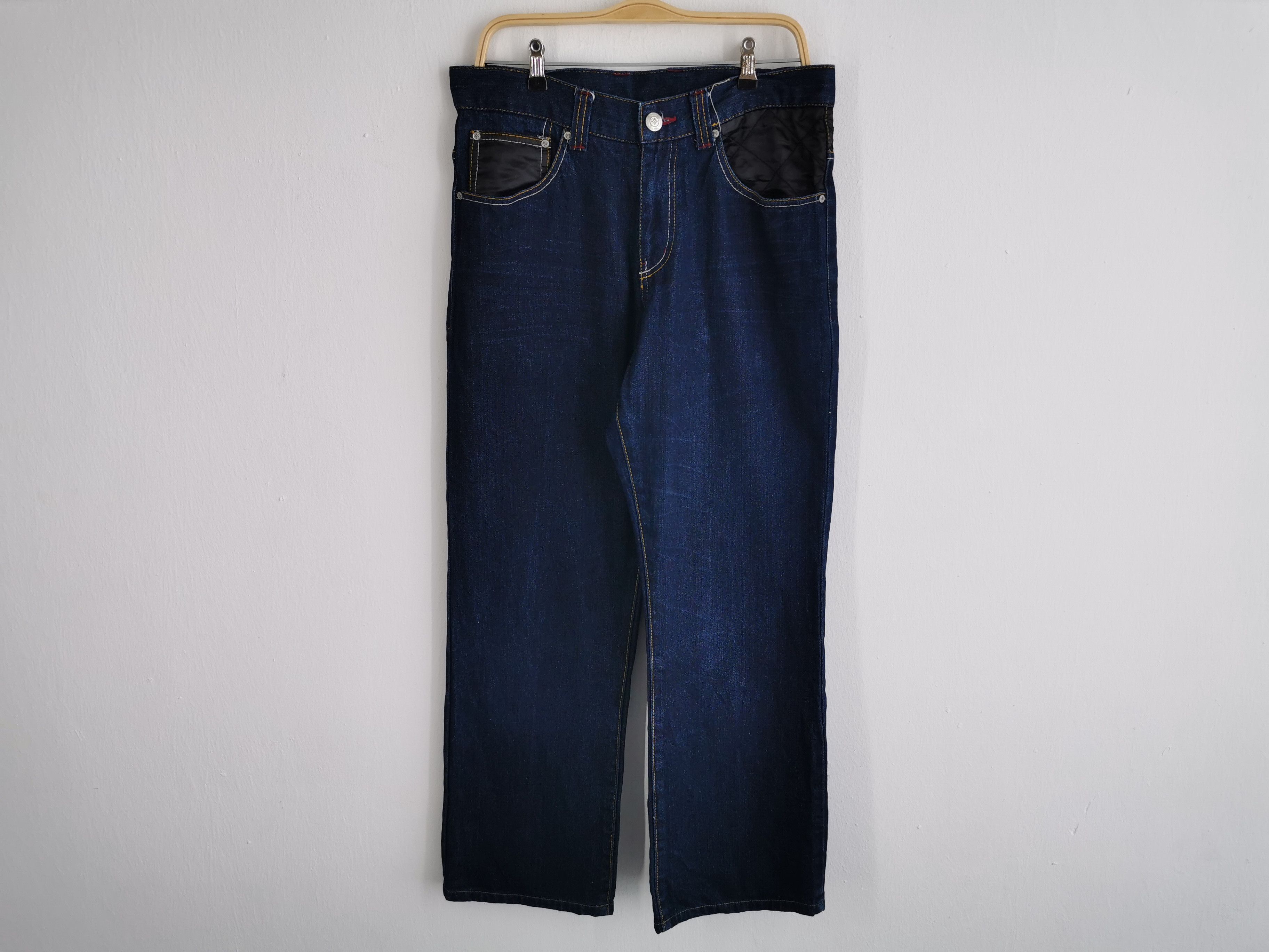 Japanese Brand FUJIN & RAIJIN Sukajan Souvenier Embroidered Denim Size 34 Size US 34 / EU 50 - 2 Thumbnail