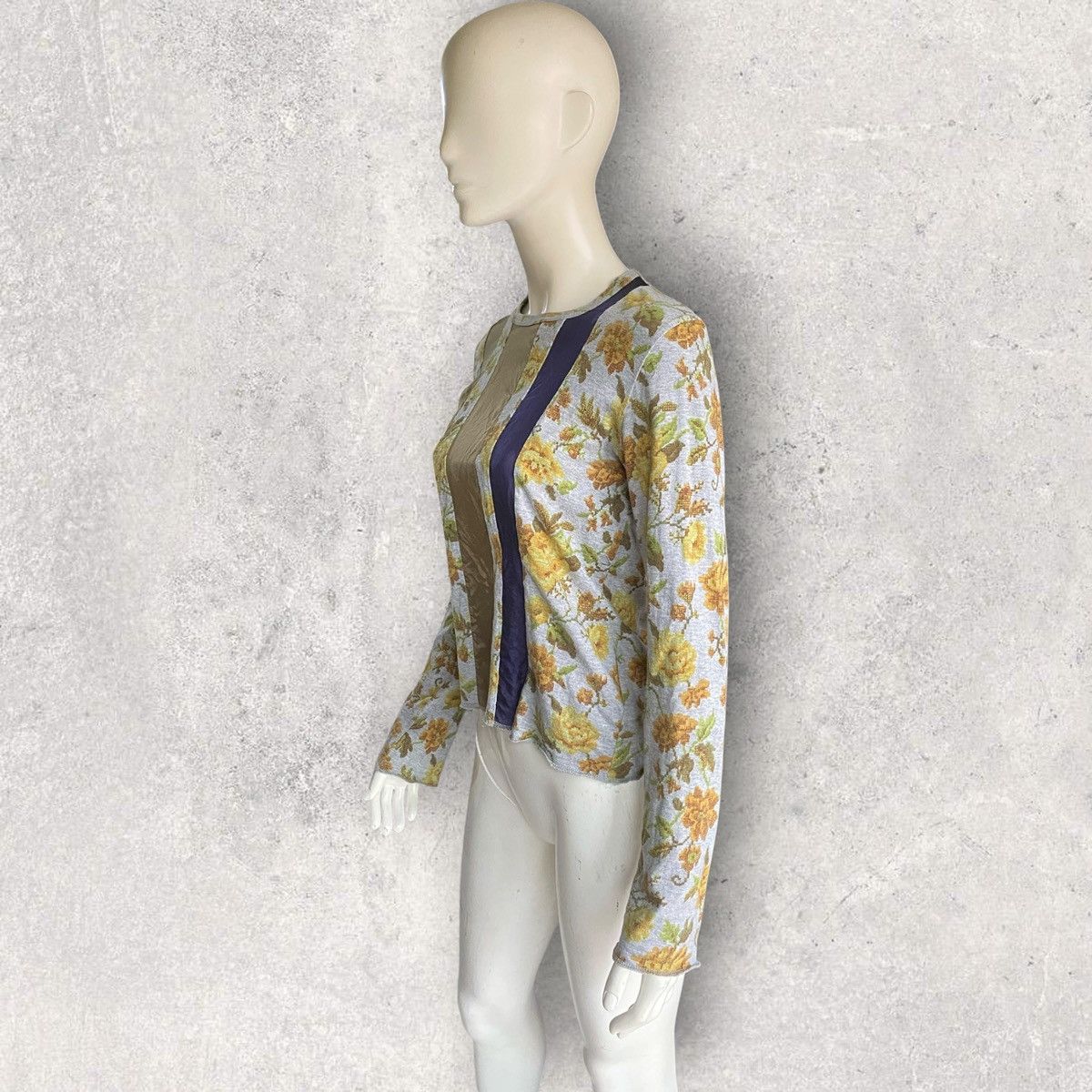 Comme des Garcons Vintage SS02 Patchwork Floral L/S Size M / US 6-8 / IT 42-44 - 2 Thumbnail