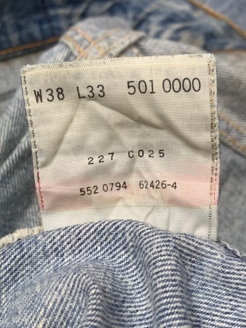 Levi's Vintage Clothing Vintage Levi’s 501xx Distressed Denim Size US 36 / EU 52 - 6 Thumbnail