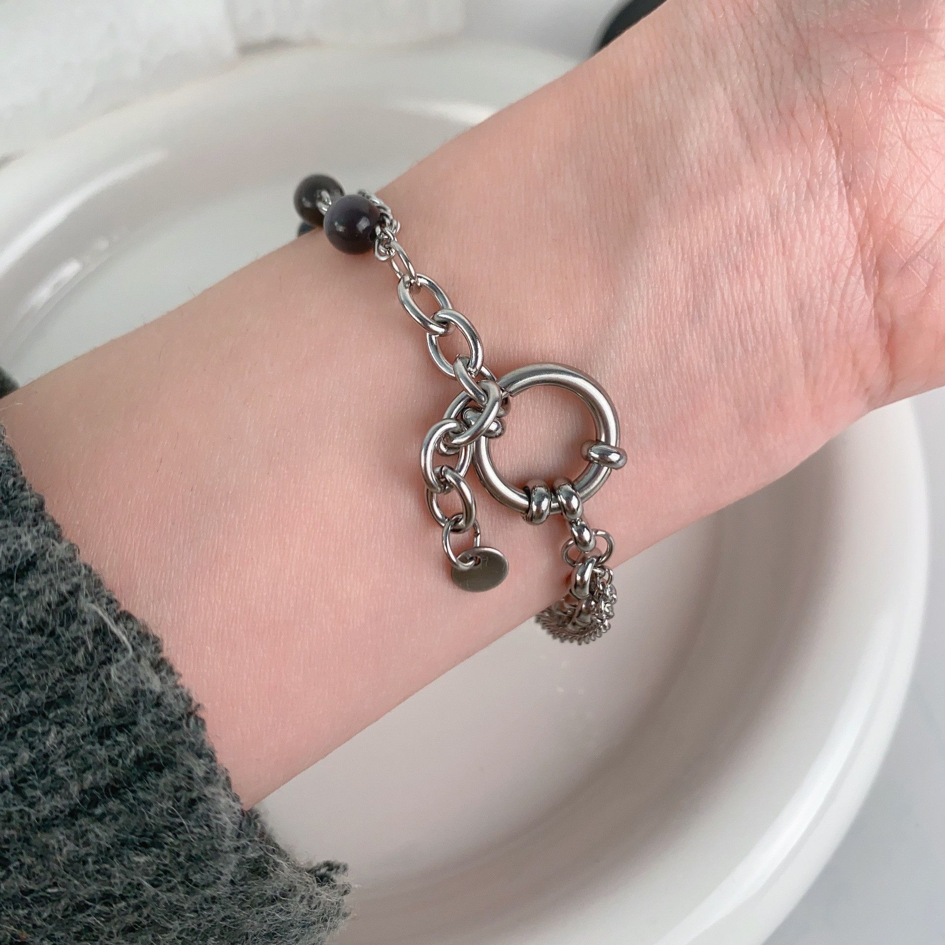 Jewelry Matchless Bracelet Y2K Punk Chain Gotch Bracelets Chains Size ONE SIZE - 2 Thumbnail