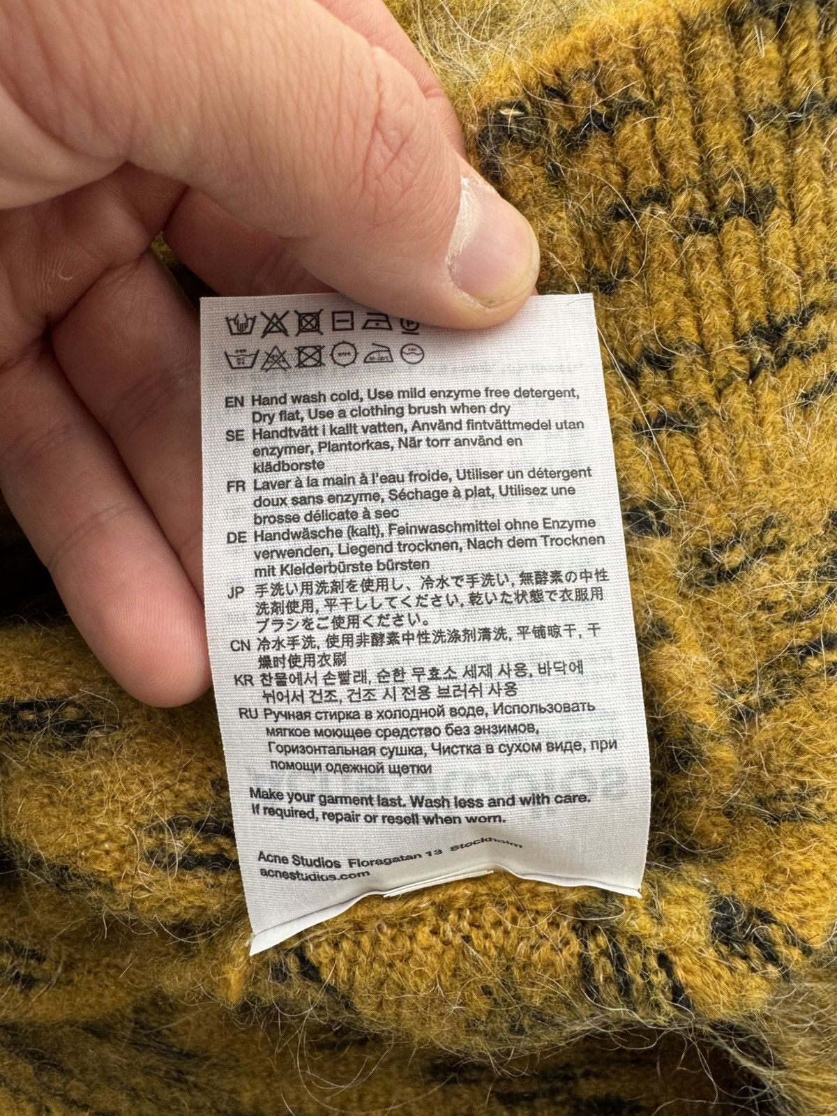Acne Studios Acne studios super rare leo mohair sweater Size US M / EU 48-50 / 2 - 5 Thumbnail