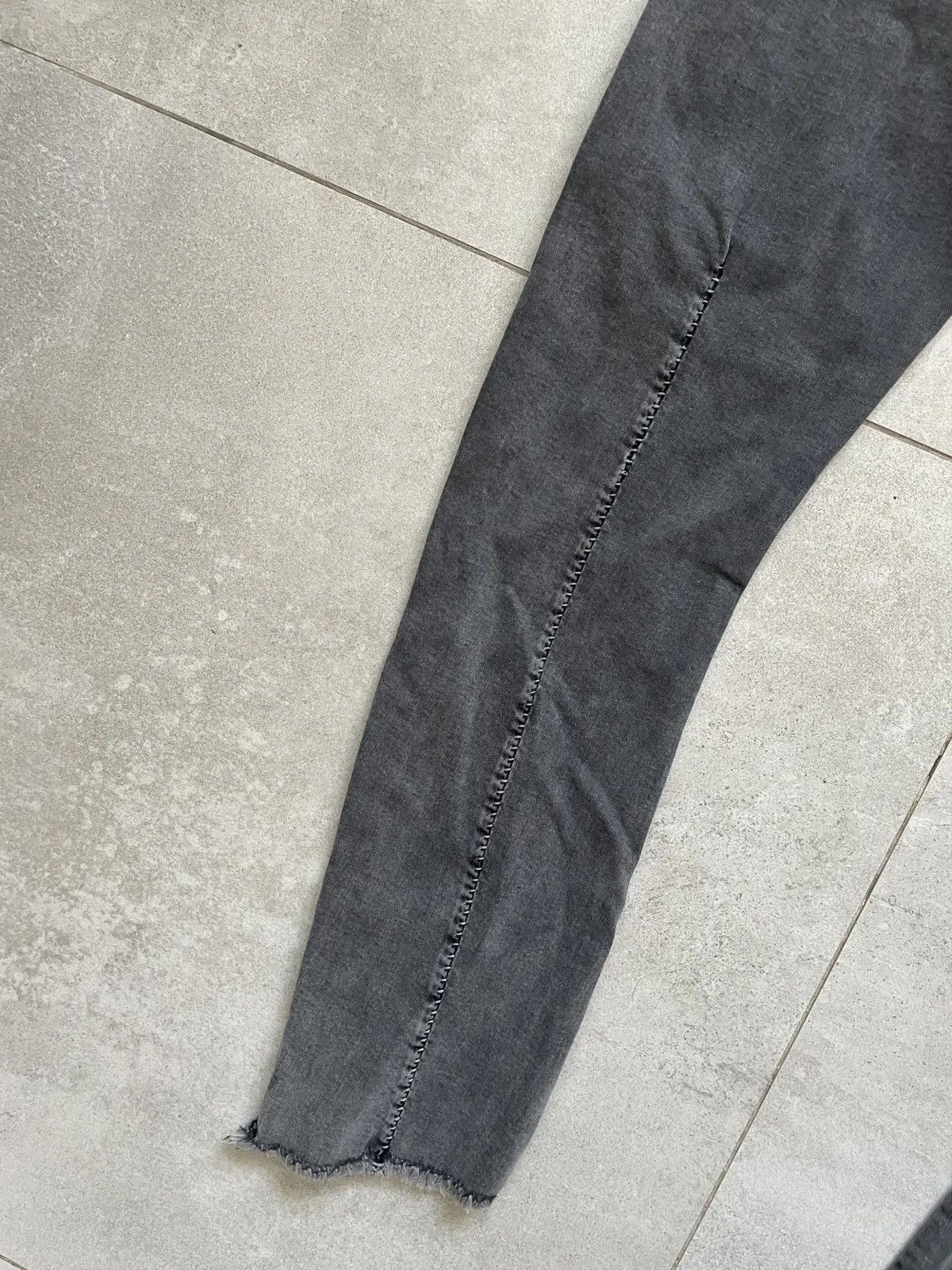 Thom Krom THOM KROM GREY MT65 DROPPED CROTCH RICK OWENS TYPE PANTS Size US 32 / EU 48 - 4 Thumbnail